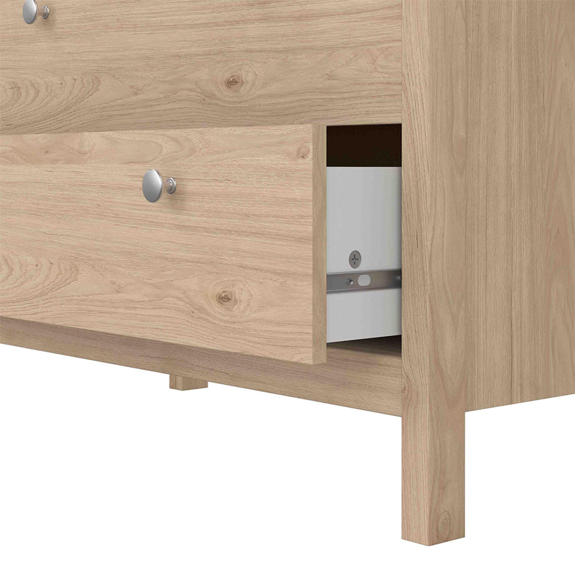Madrid Chest - 3 Drawer - Jackson Hickory Oak