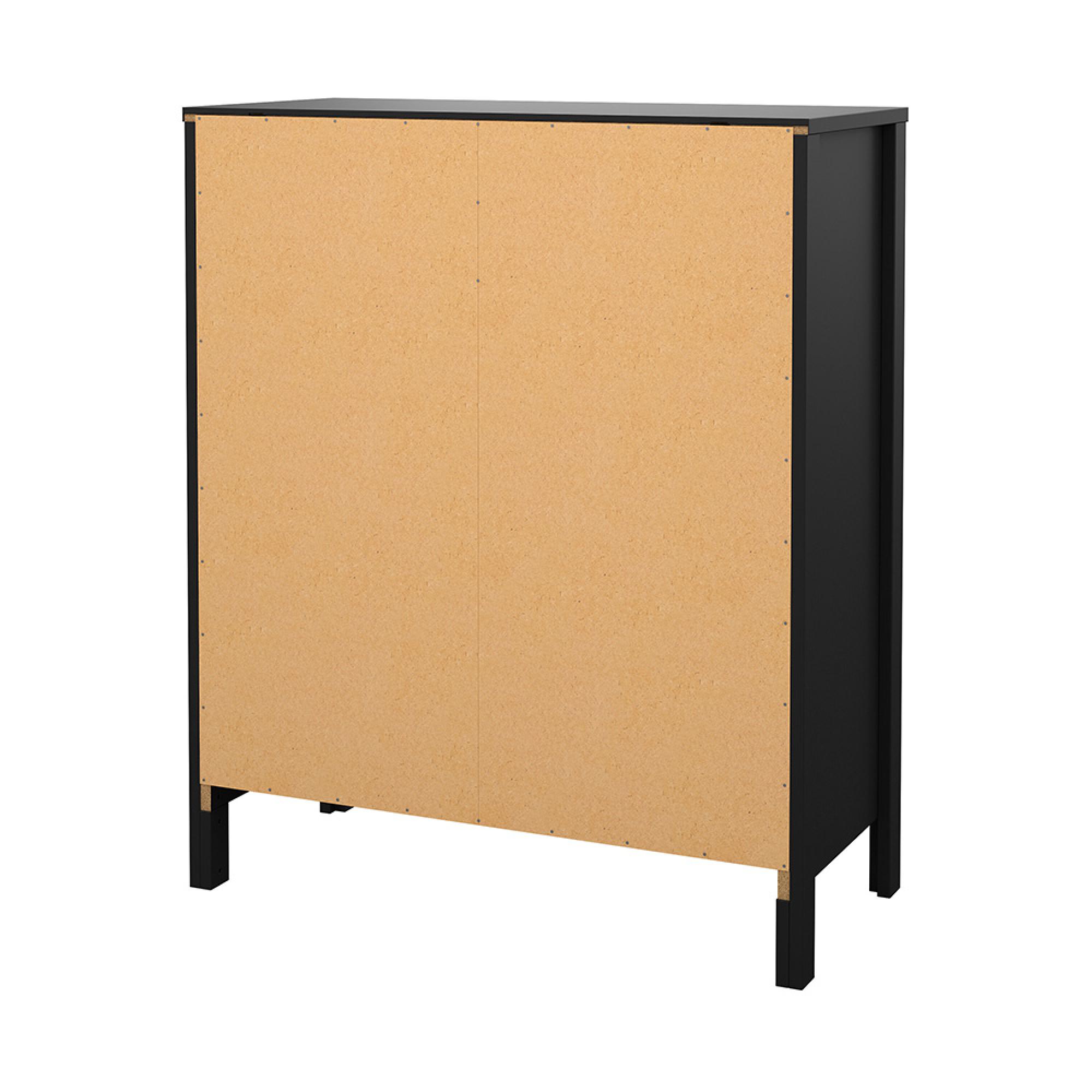 Madrid Chest - 3+2 Drawer - Black