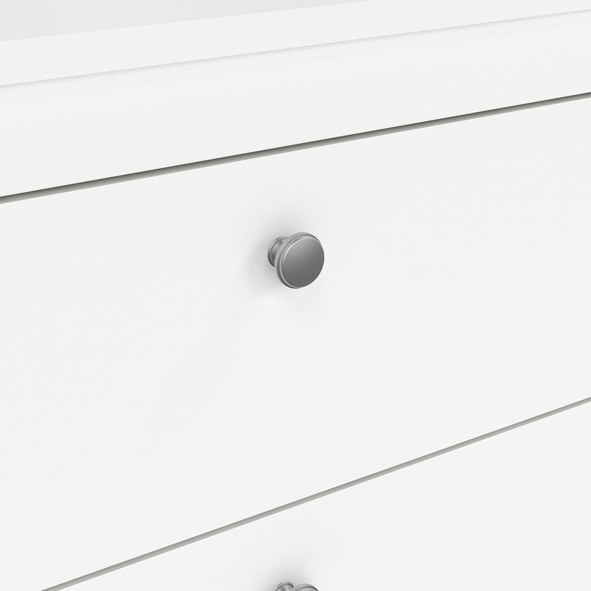 Madrid Chest - 3 Drawer - Small - White
