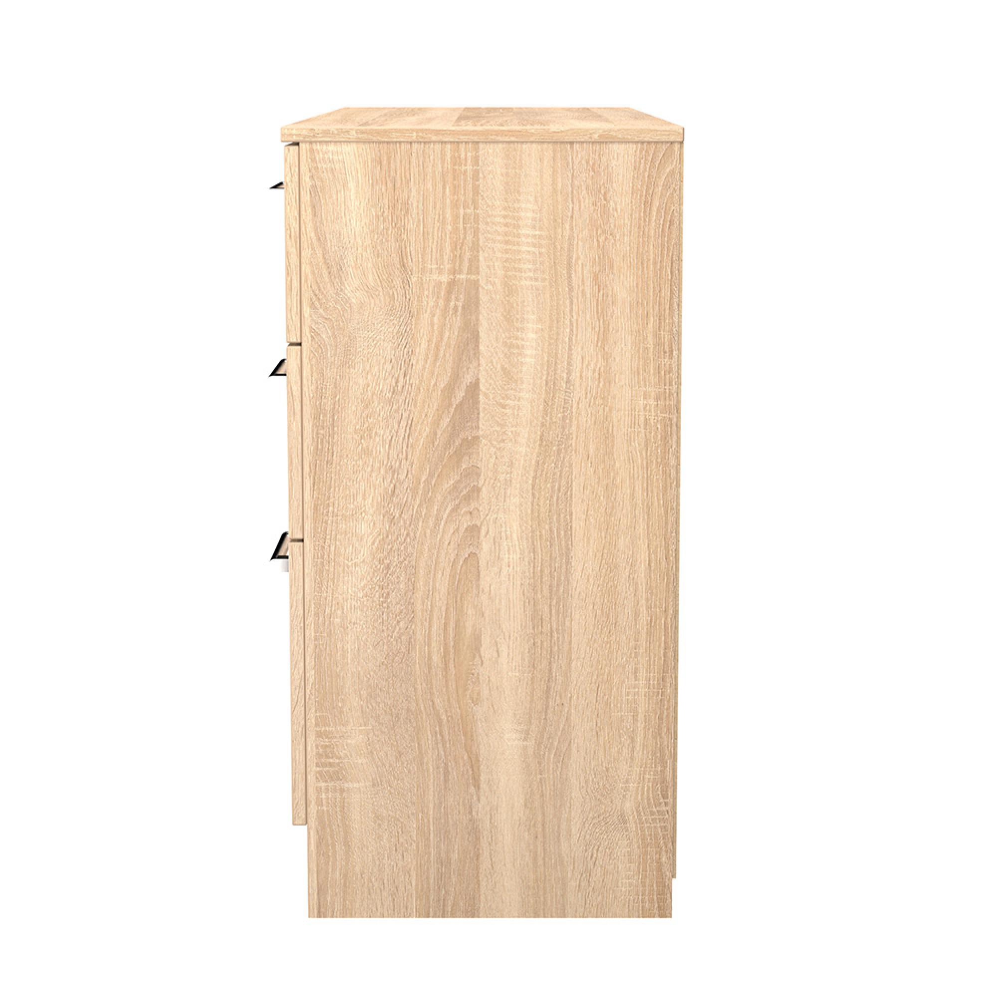 Devon Midi Chest - 6 Drawer - Oak