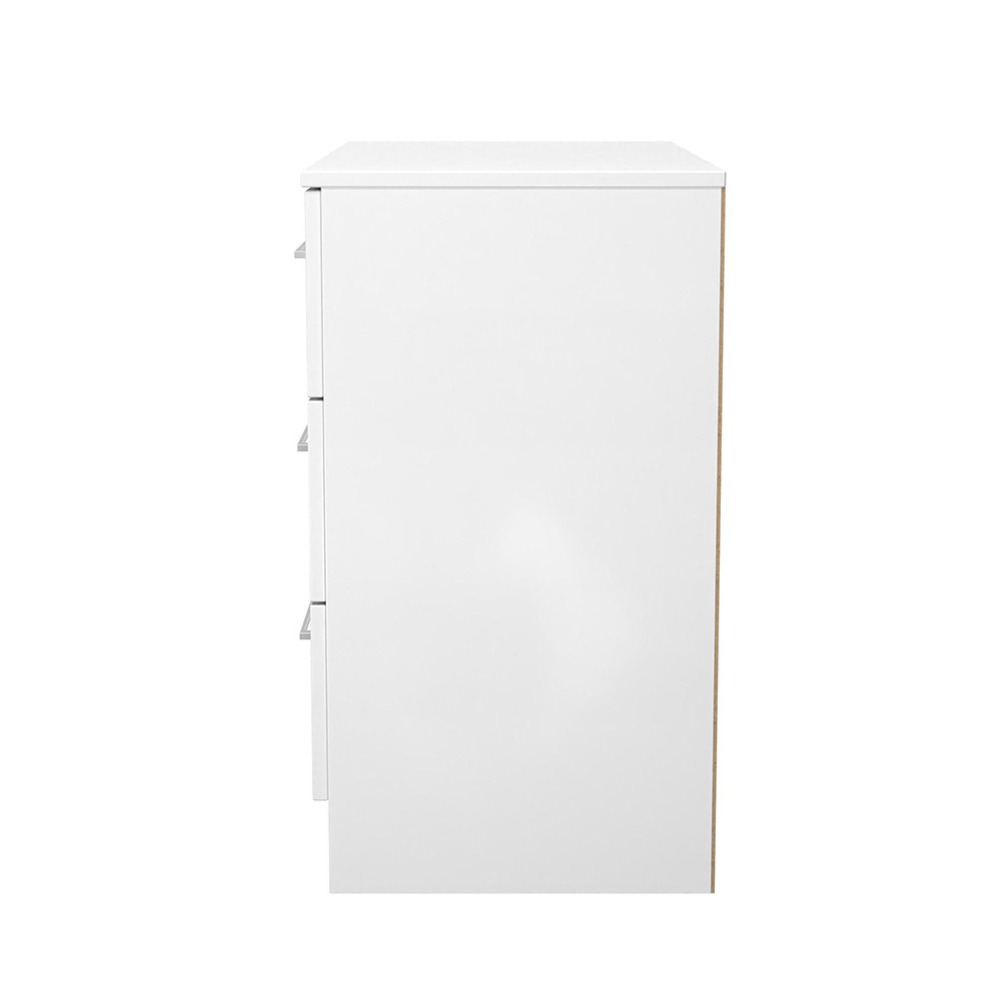 Worcester Chest - 3 Drawer - Small - White