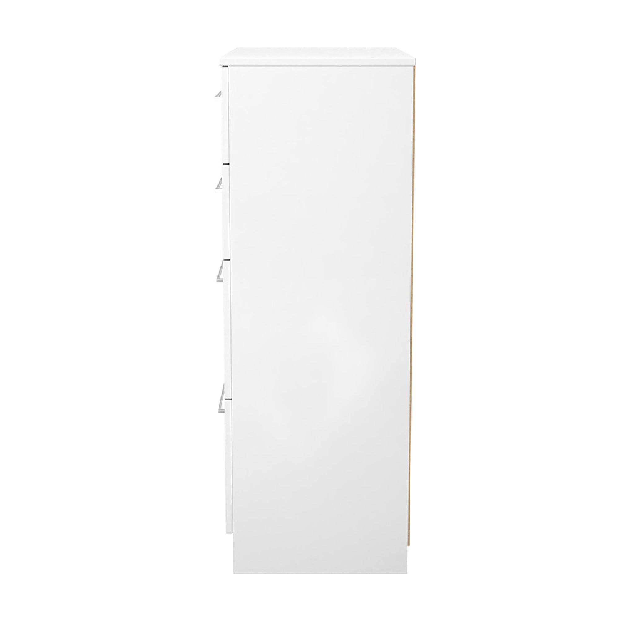 Worcester Chest - 4 Drawer - Deep - White