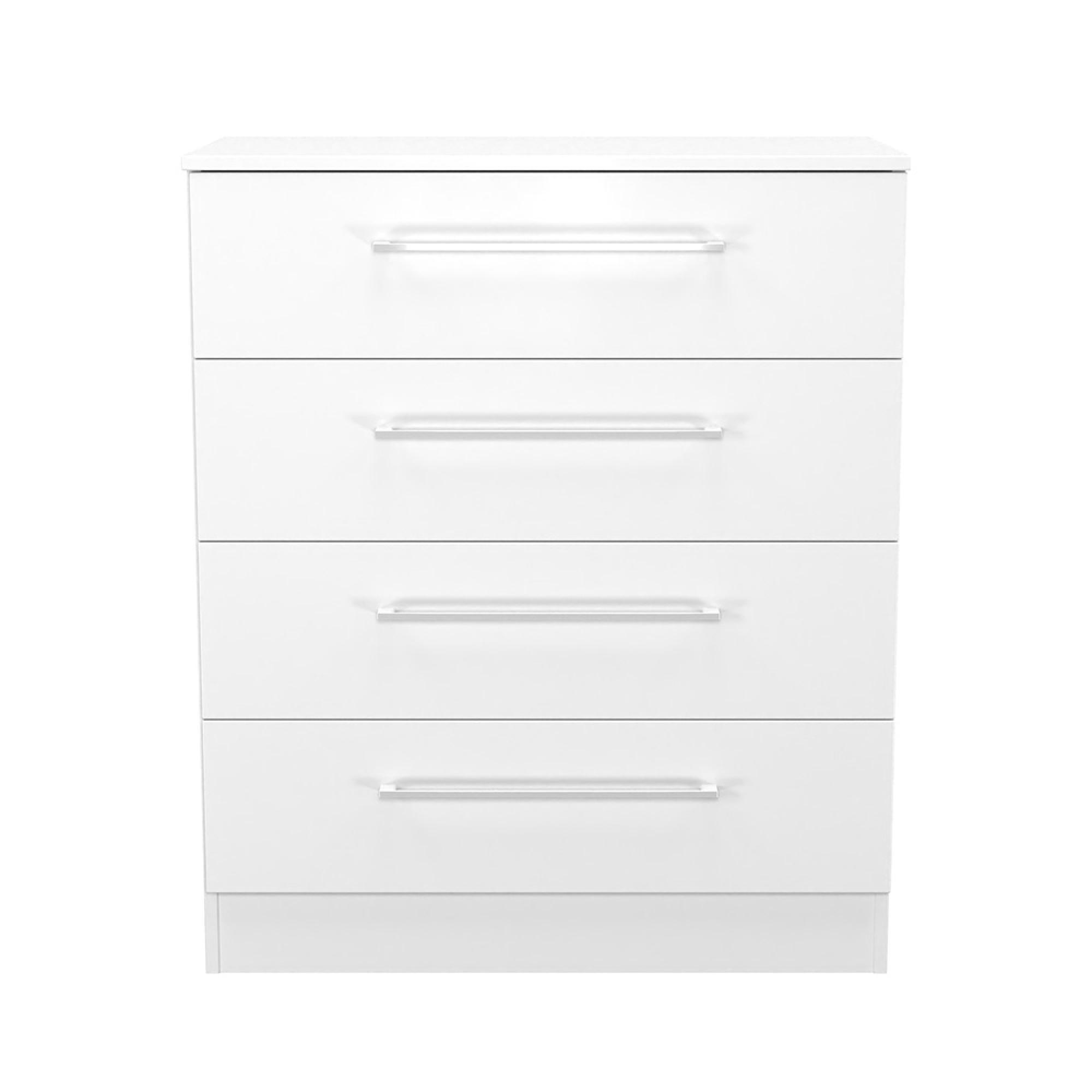 Worcester Chest - 4 Drawer - White