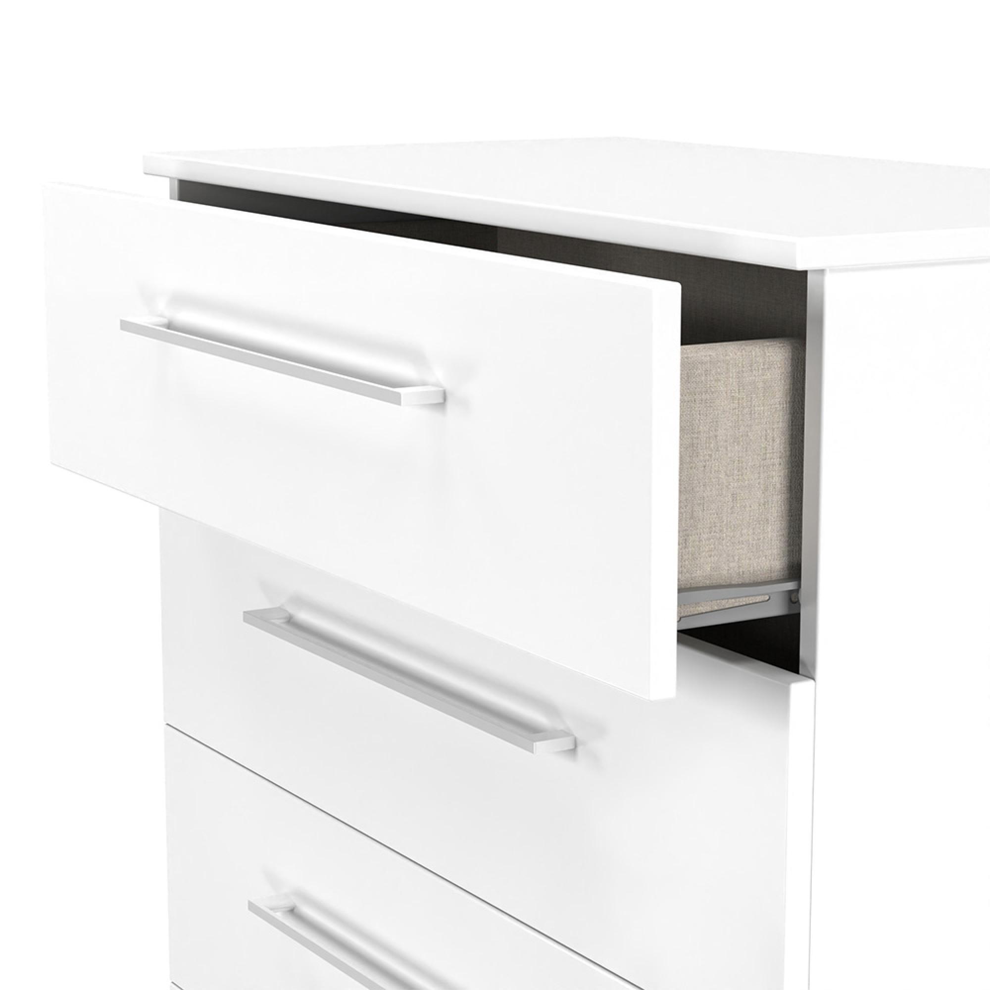 Worcester Chest - 4 Drawer - White