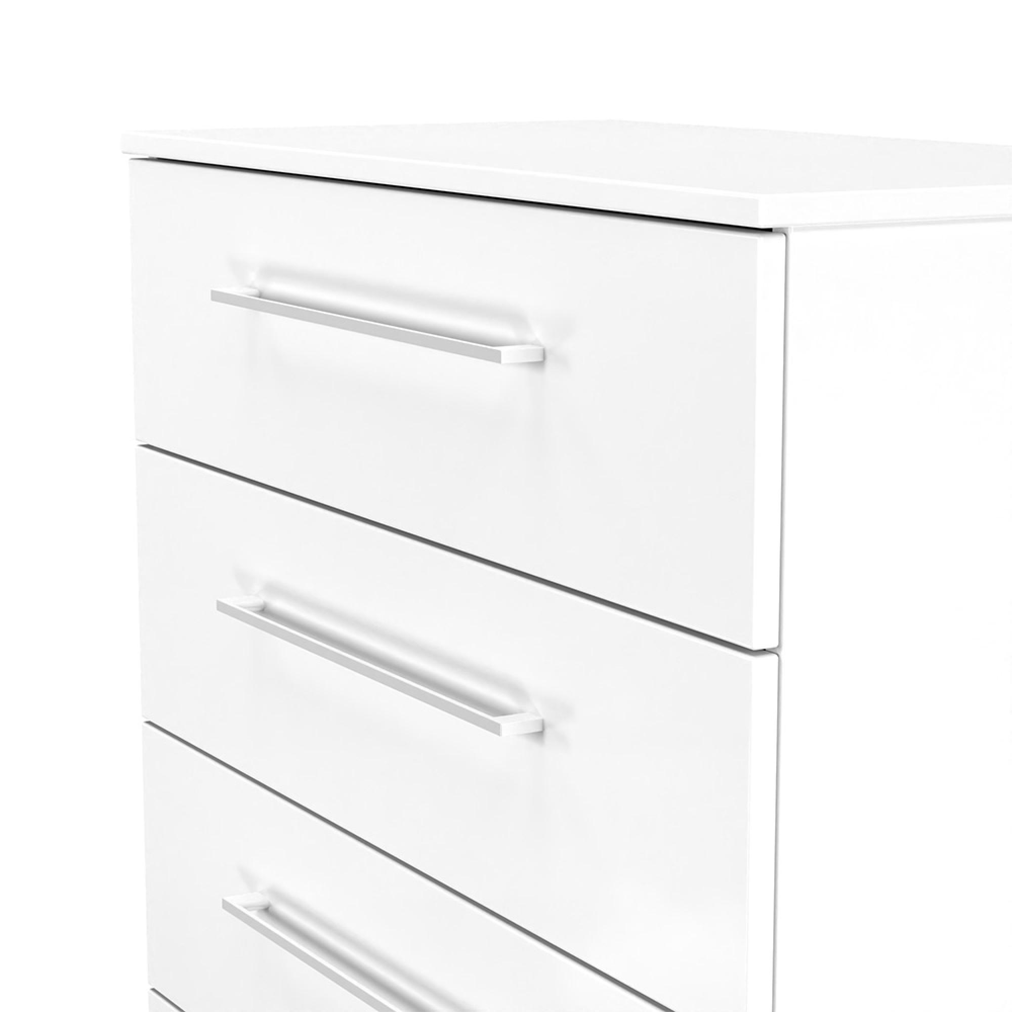 Worcester Chest - 5 Drawer - White