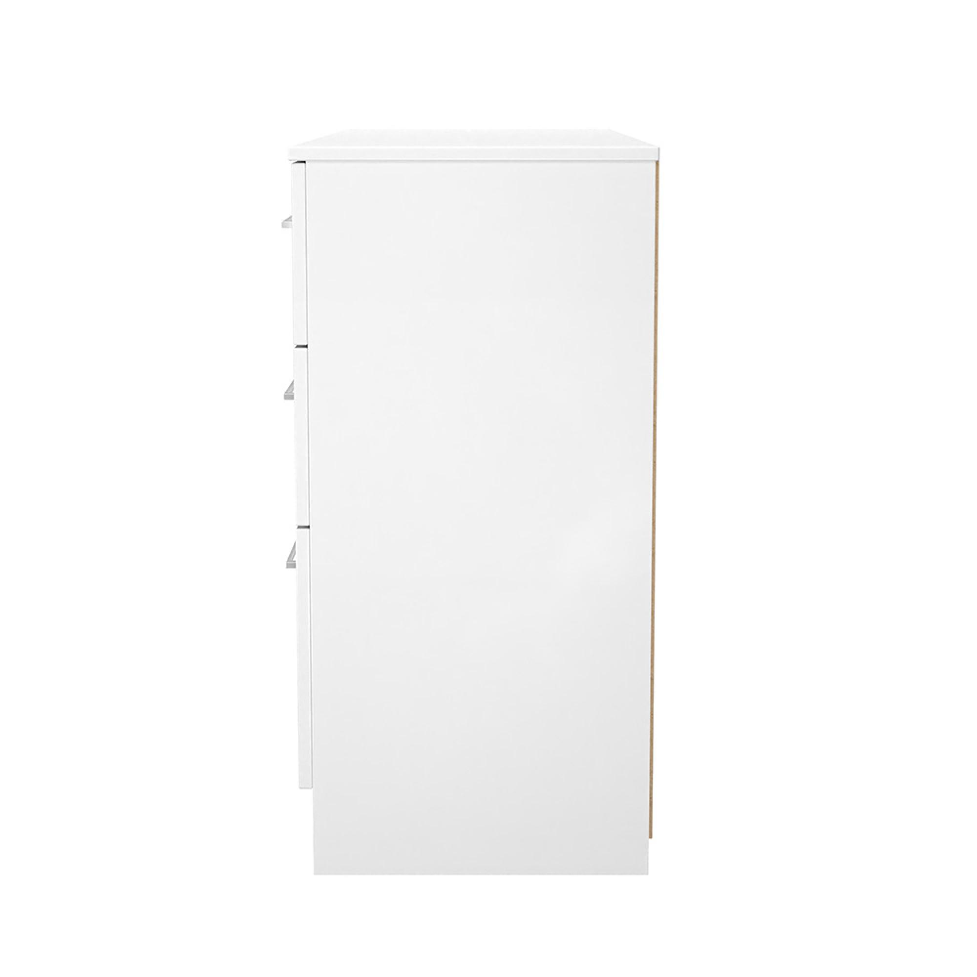 Worcester Chest - 6 Drawer - Midi - White