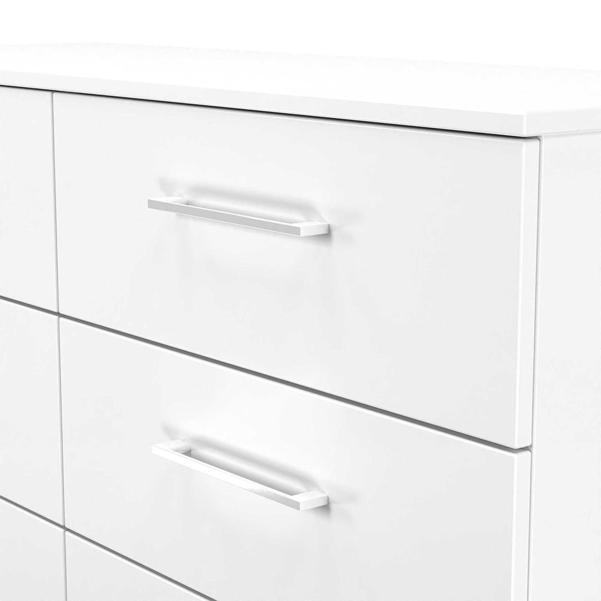 Worcester Chest - 6 Drawer - Midi - White