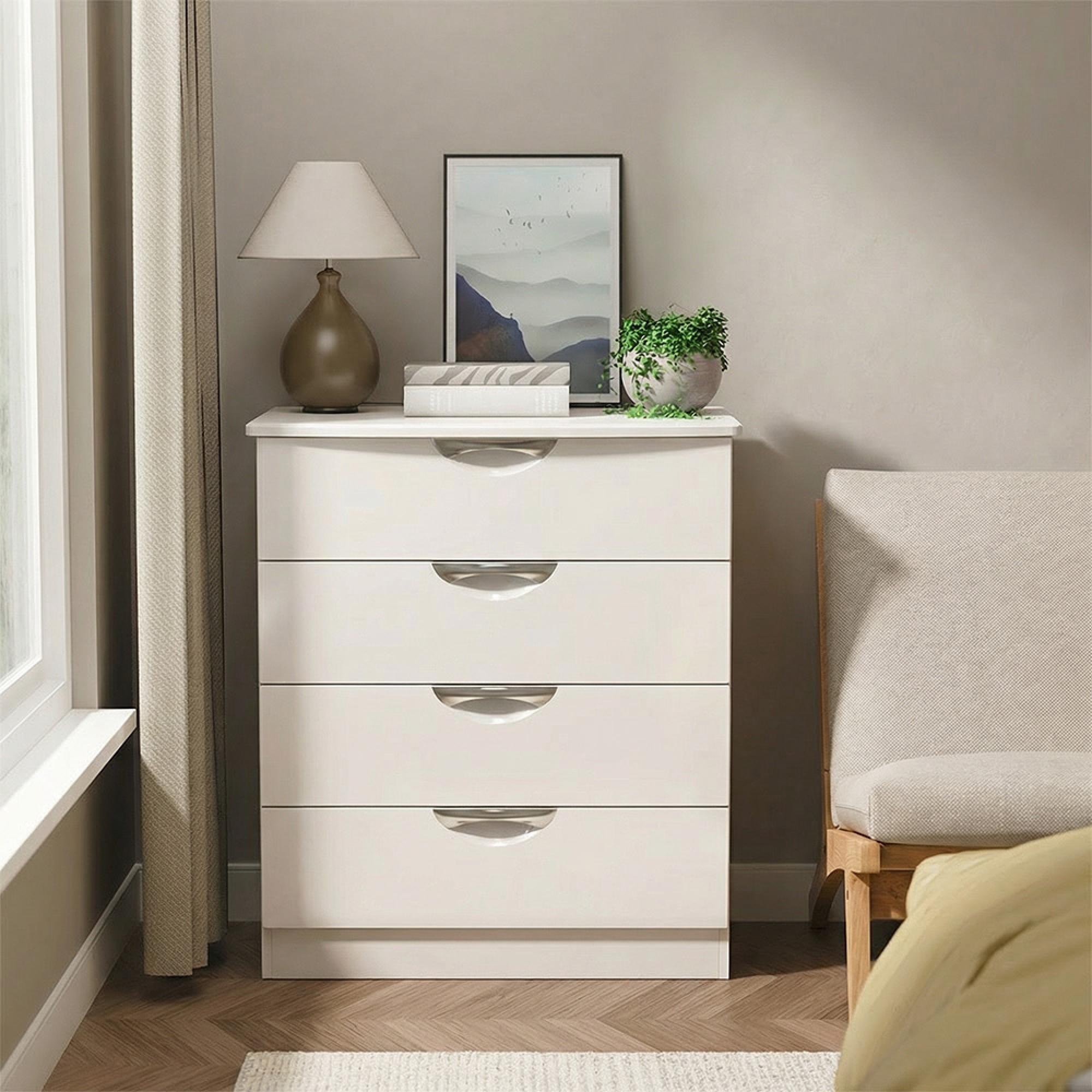 Camden Chest - 4 Drawer - Cashmere