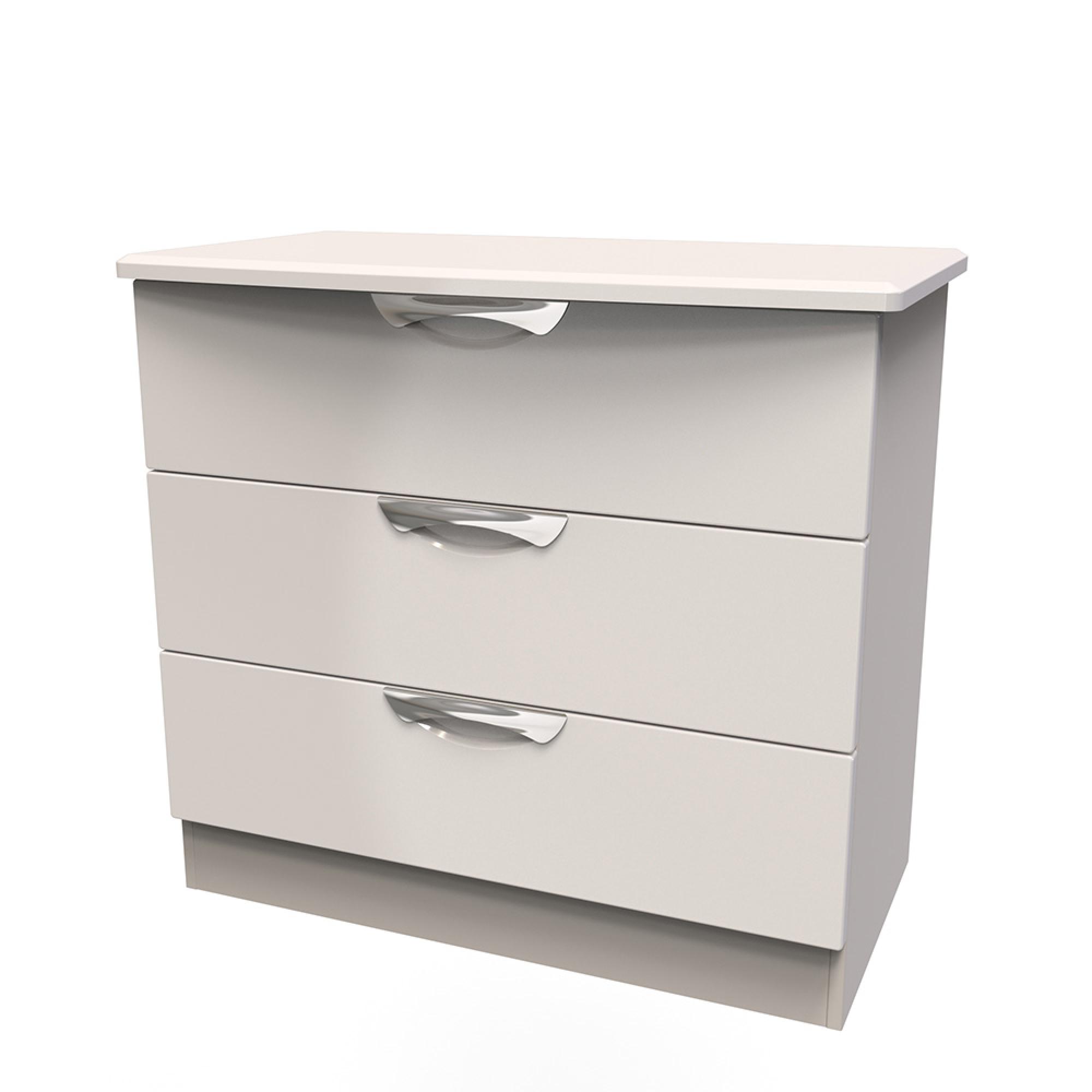 Camden Chest - 3 Drawer - Small - Cashmere
