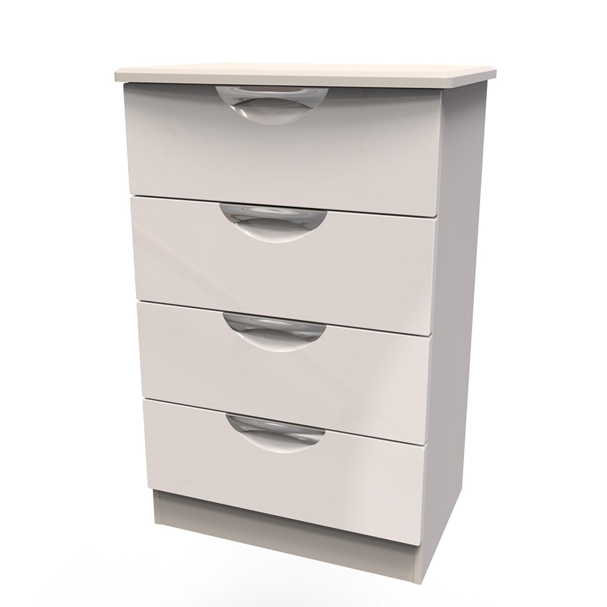 Camden Chest - 4 Drawer - Midi - Cashmere