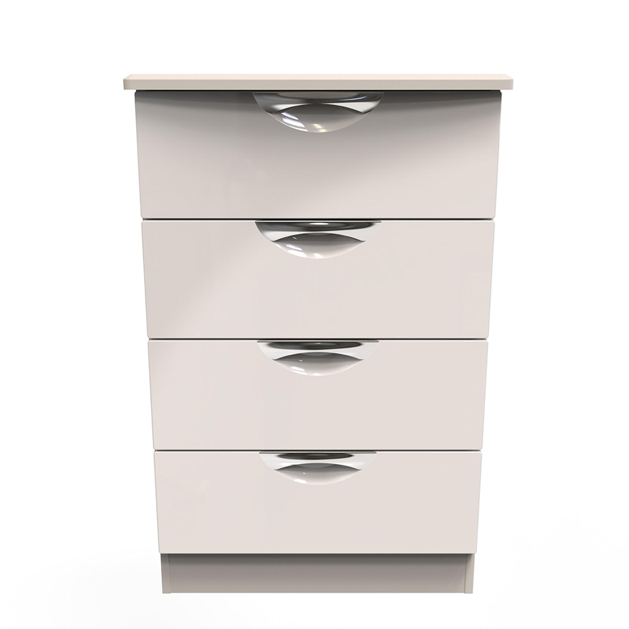Camden Chest - 4 Drawer - Midi - Cashmere