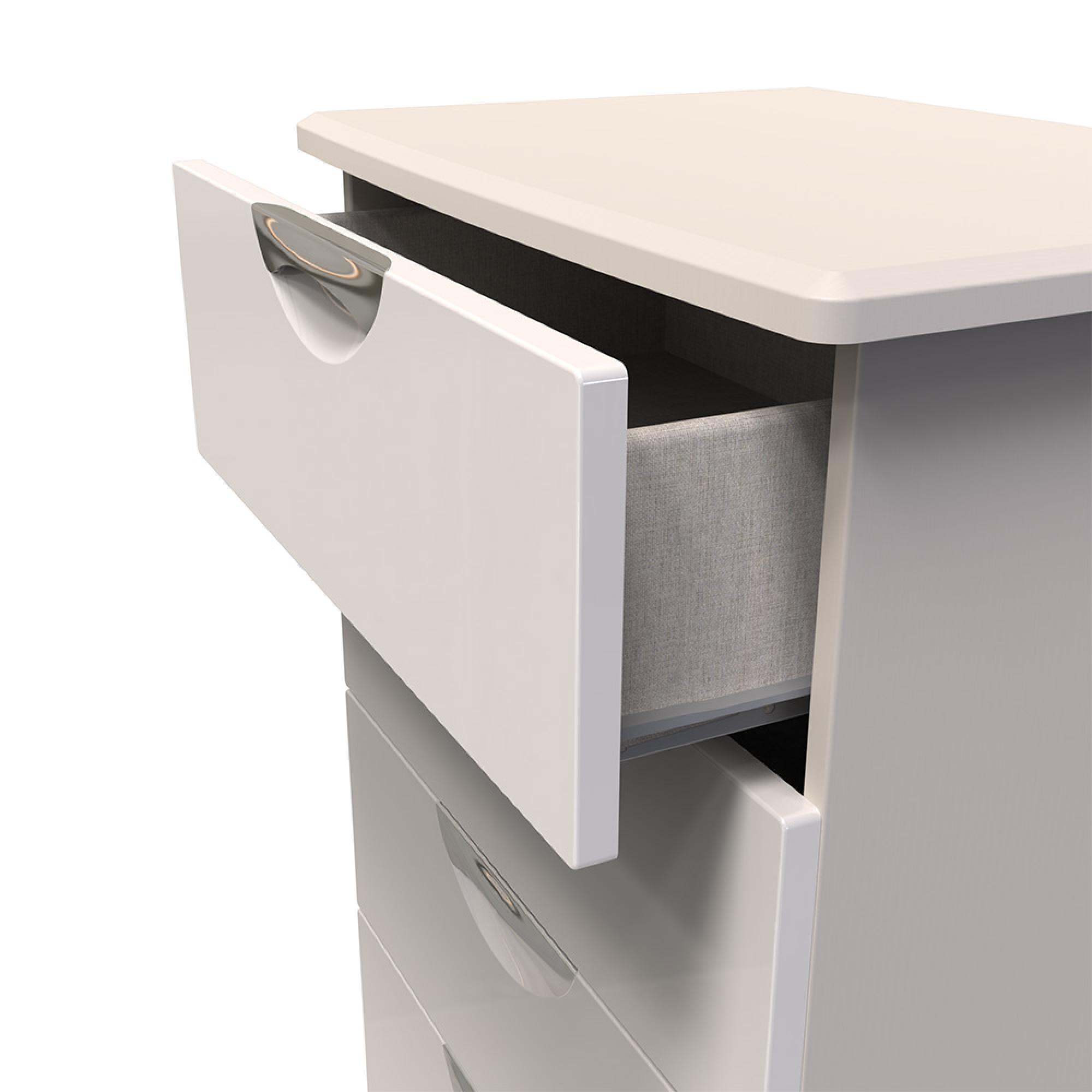 Camden Chest - 4 Drawer - Midi - Cashmere