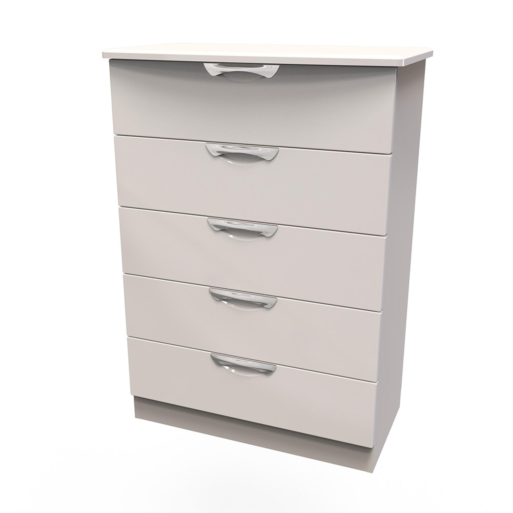 Camden Chest - 5 Drawer - Cashmere