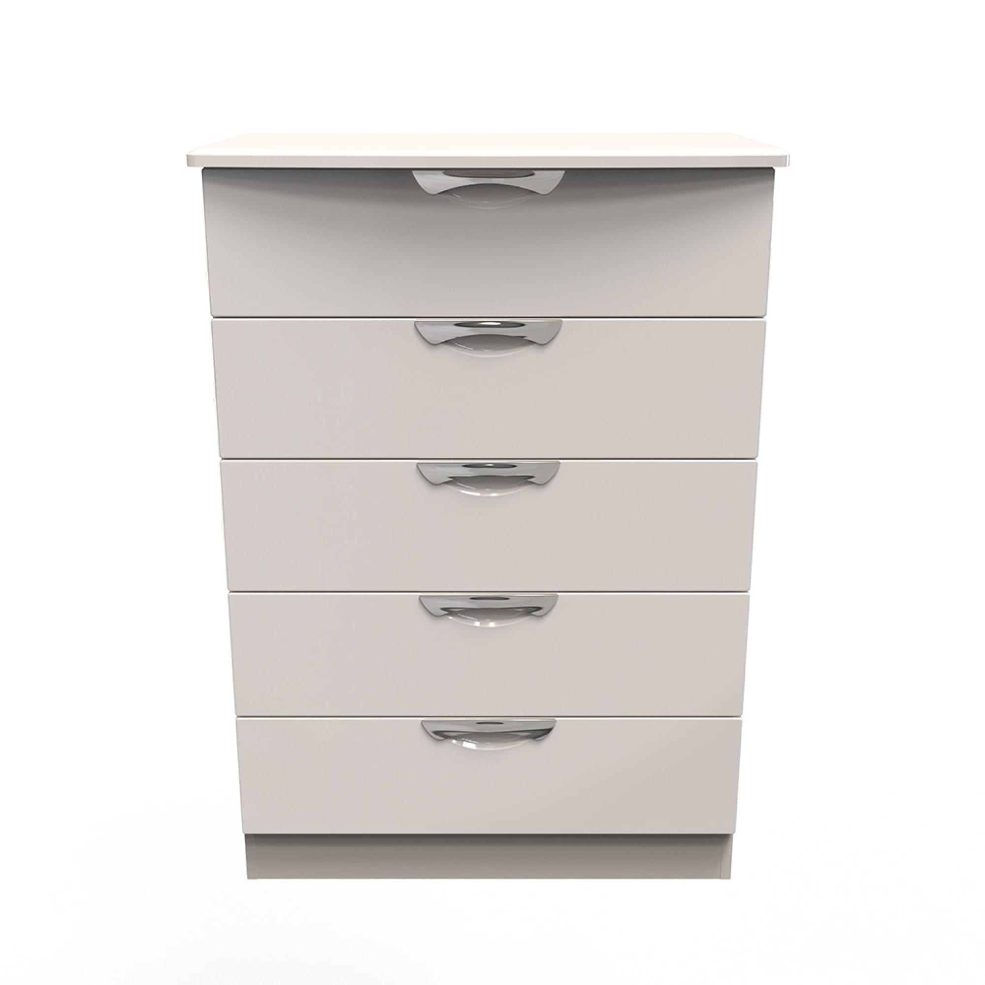 Camden Chest - 5 Drawer - Cashmere