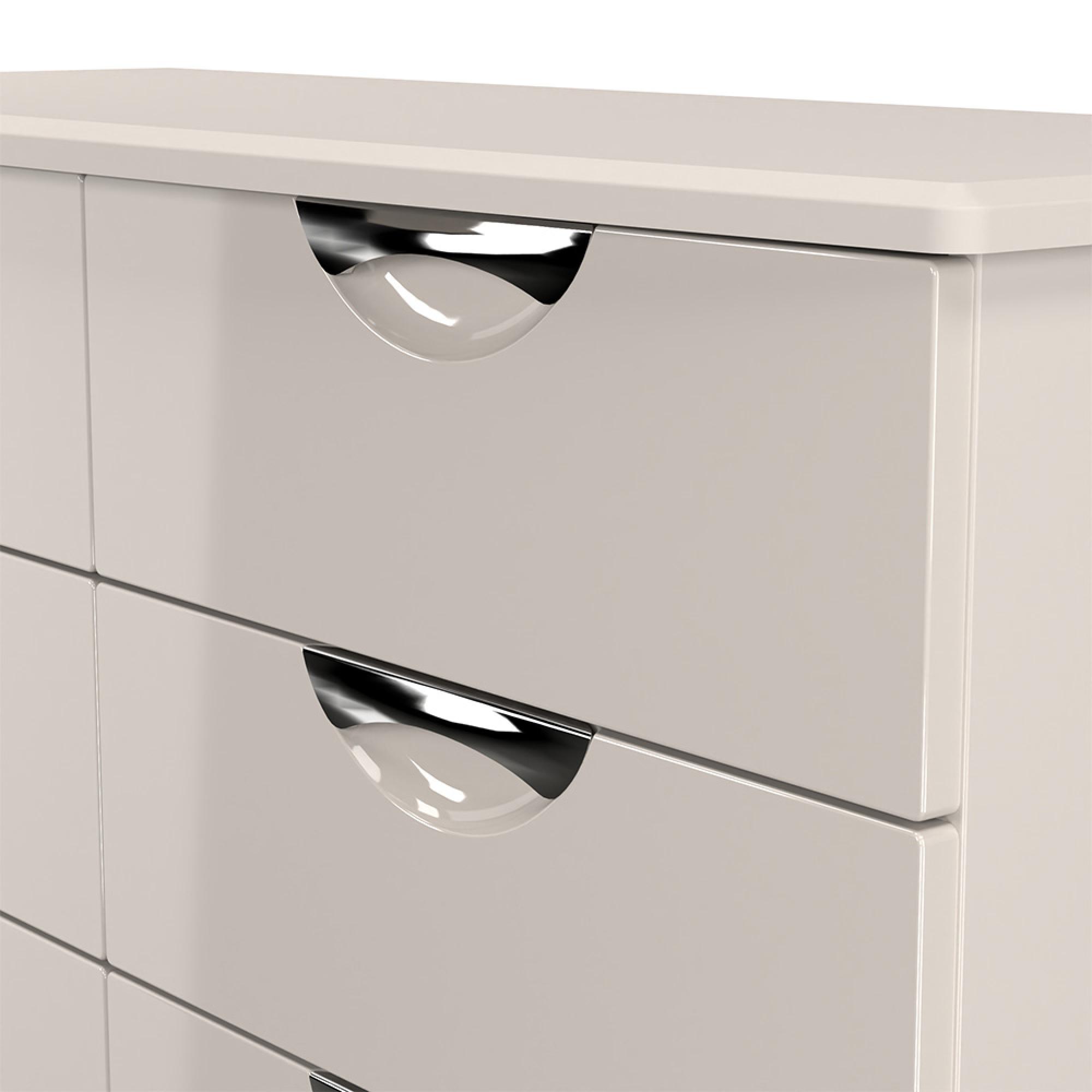 Camden Chest - 6 Drawer - Midi - Cashmere