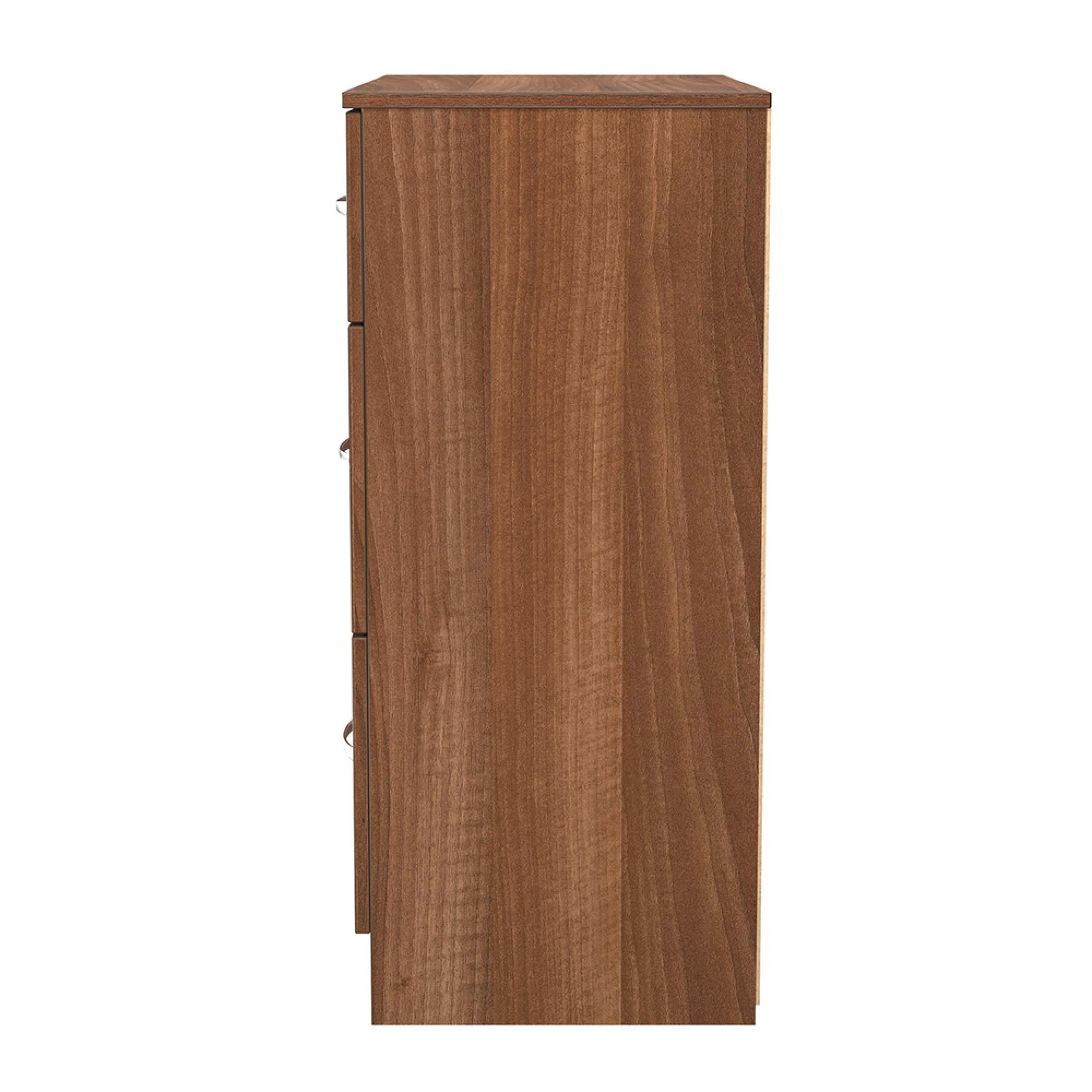 Avon Chest - 3 Drawer - Deep - Walnut