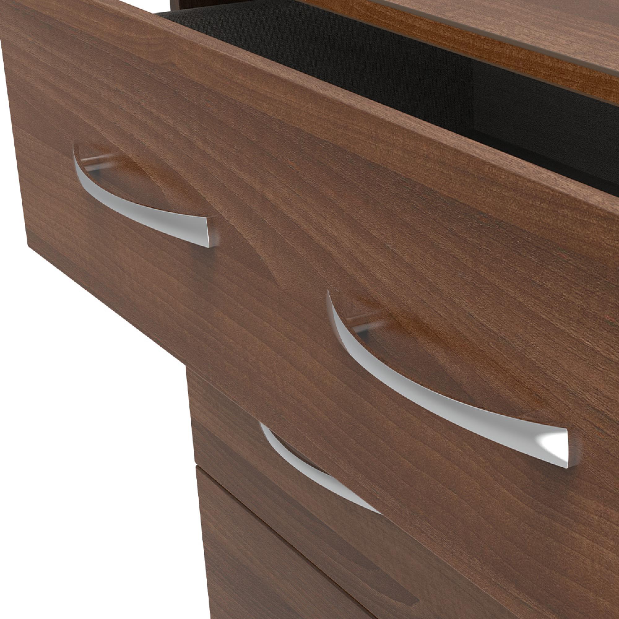 Avon Chest - 3 Drawer - Small - Walnut