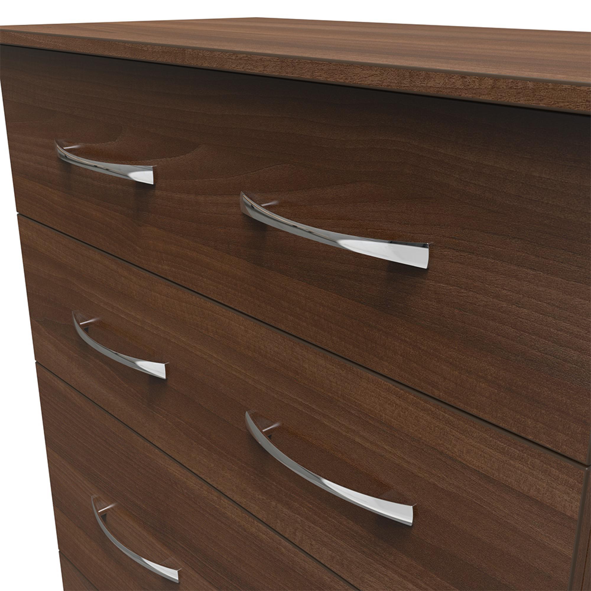 Avon Chest - 4 Drawer - Deep - Walnut