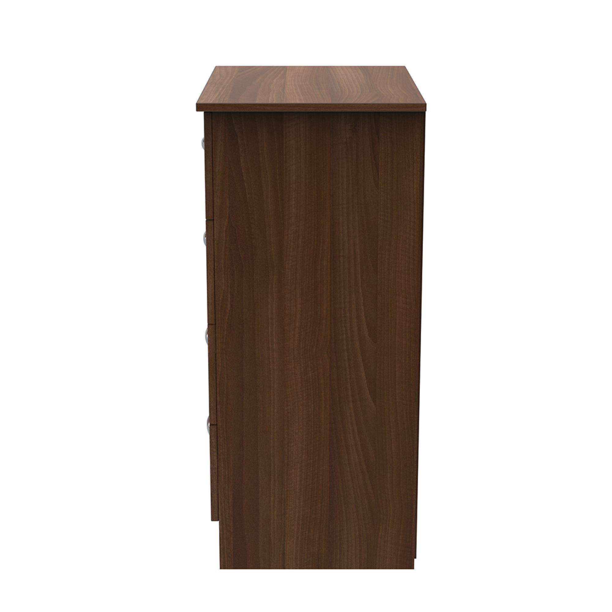 Avon Chest - 4 Drawer - Midi - Walnut