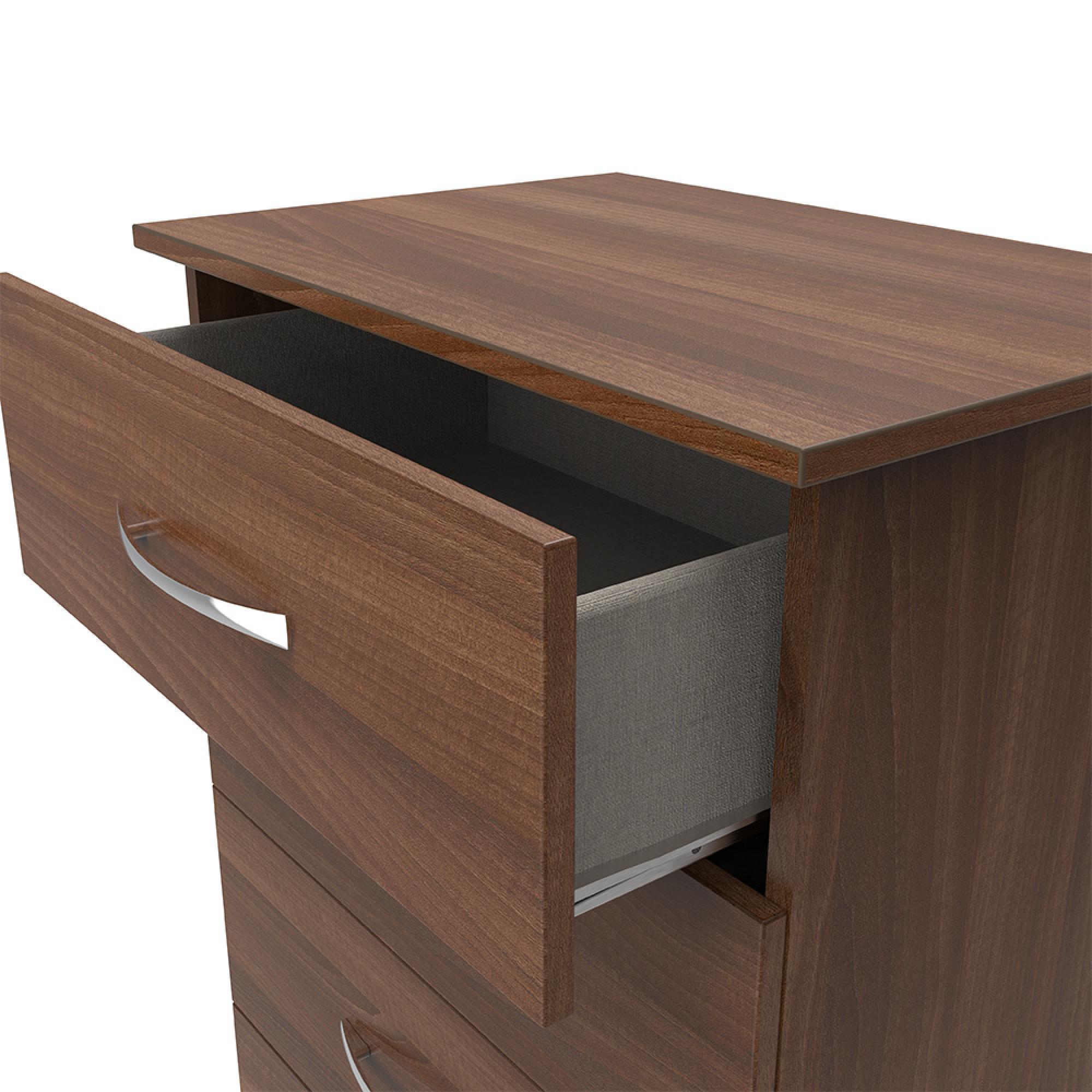 Avon Chest - 4 Drawer - Midi - Walnut