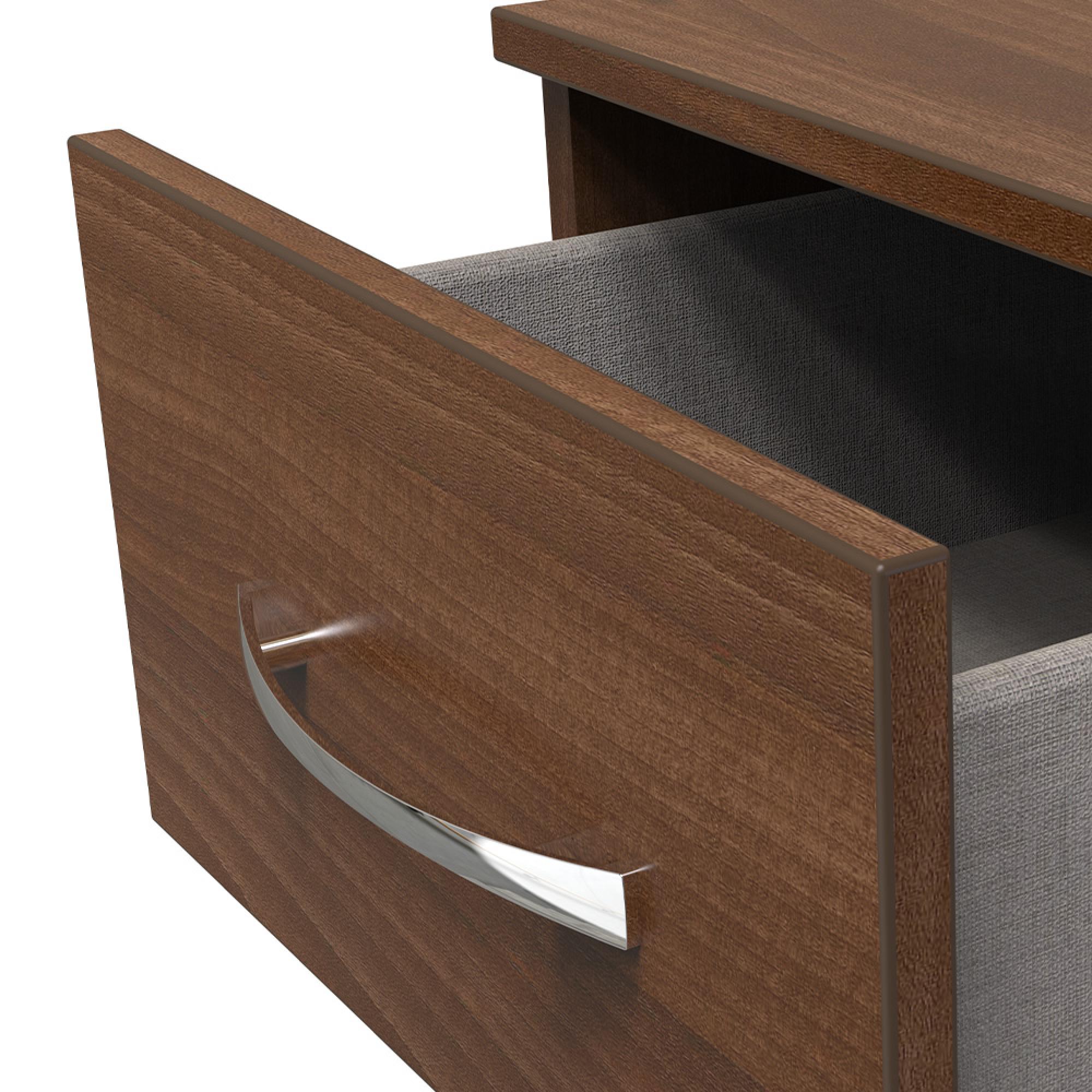 Avon Chest - 4 Drawer - Narrow - Walnut