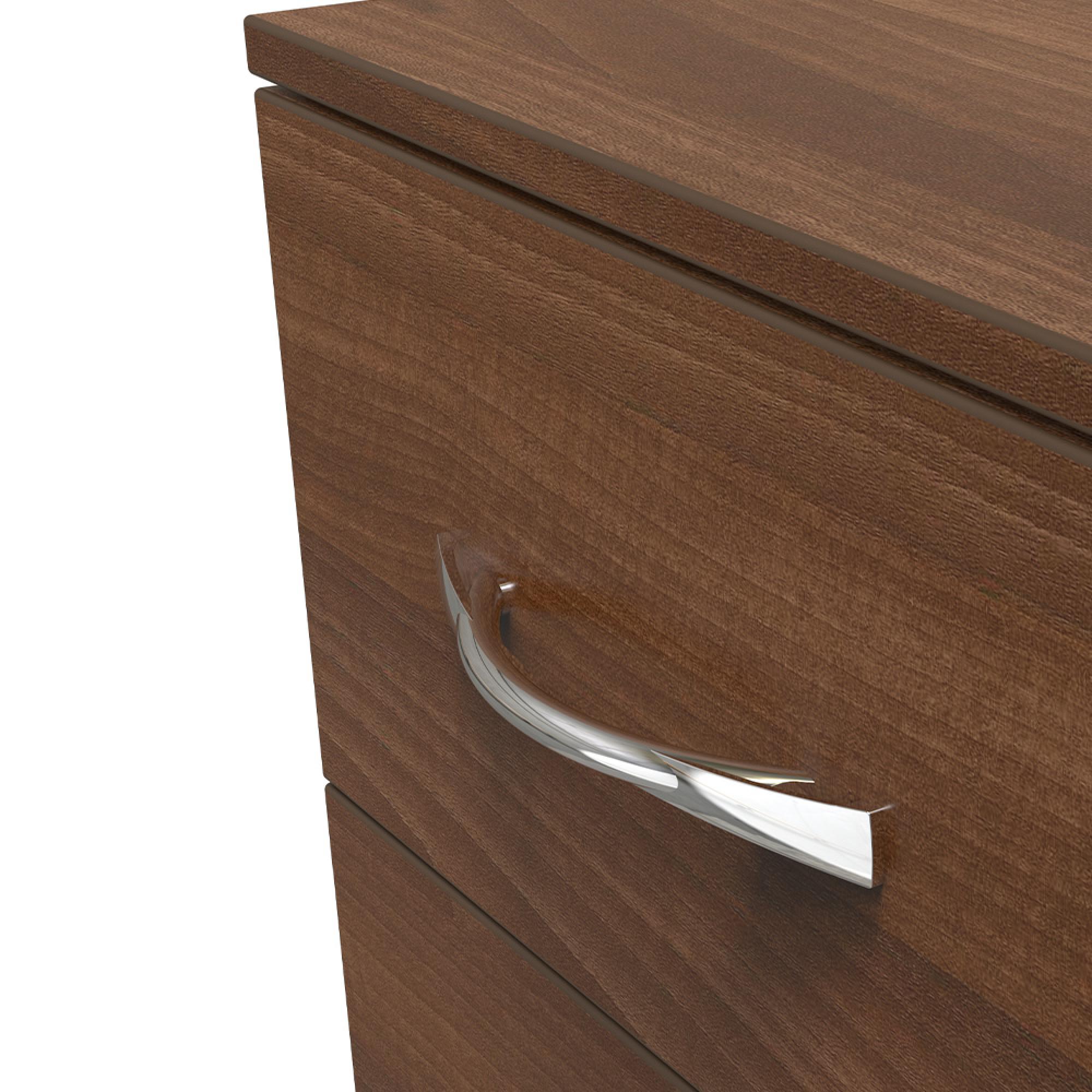 Avon Chest - 4 Drawer - Narrow - Walnut