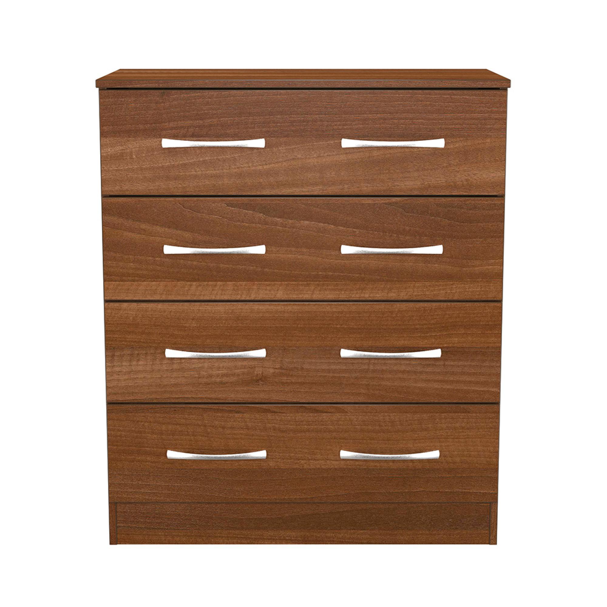 Avon Chest - 4 Drawer - Walnut