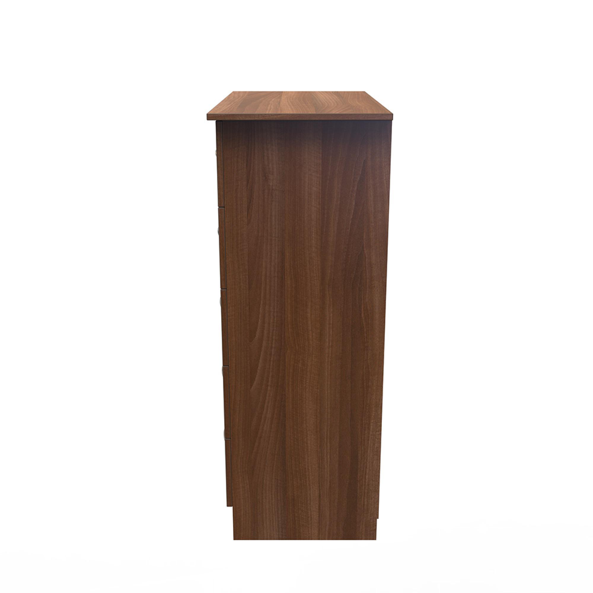Avon Chest - 5 Drawer - Walnut