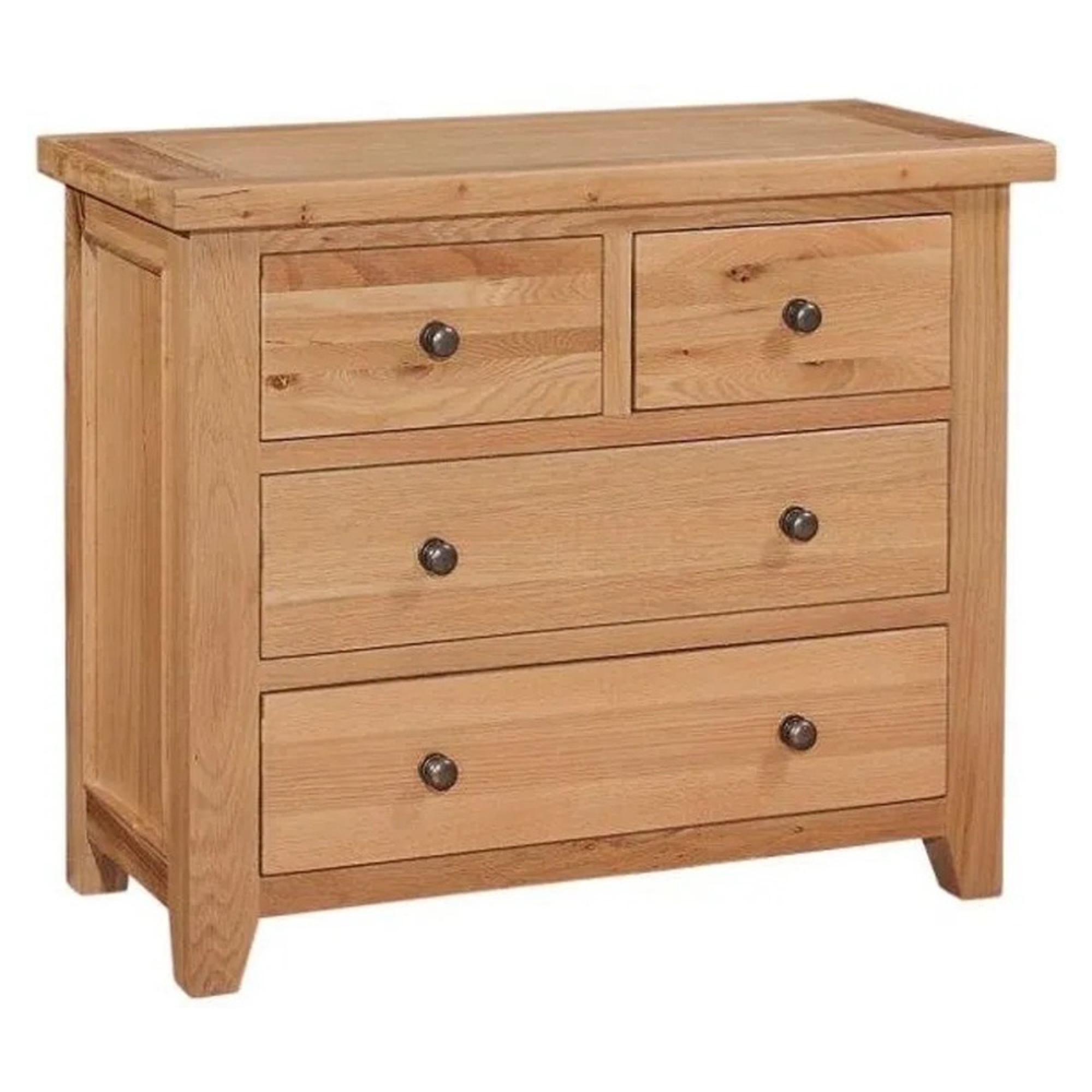 Appleby Chest - 2+2 Drawer - Oak