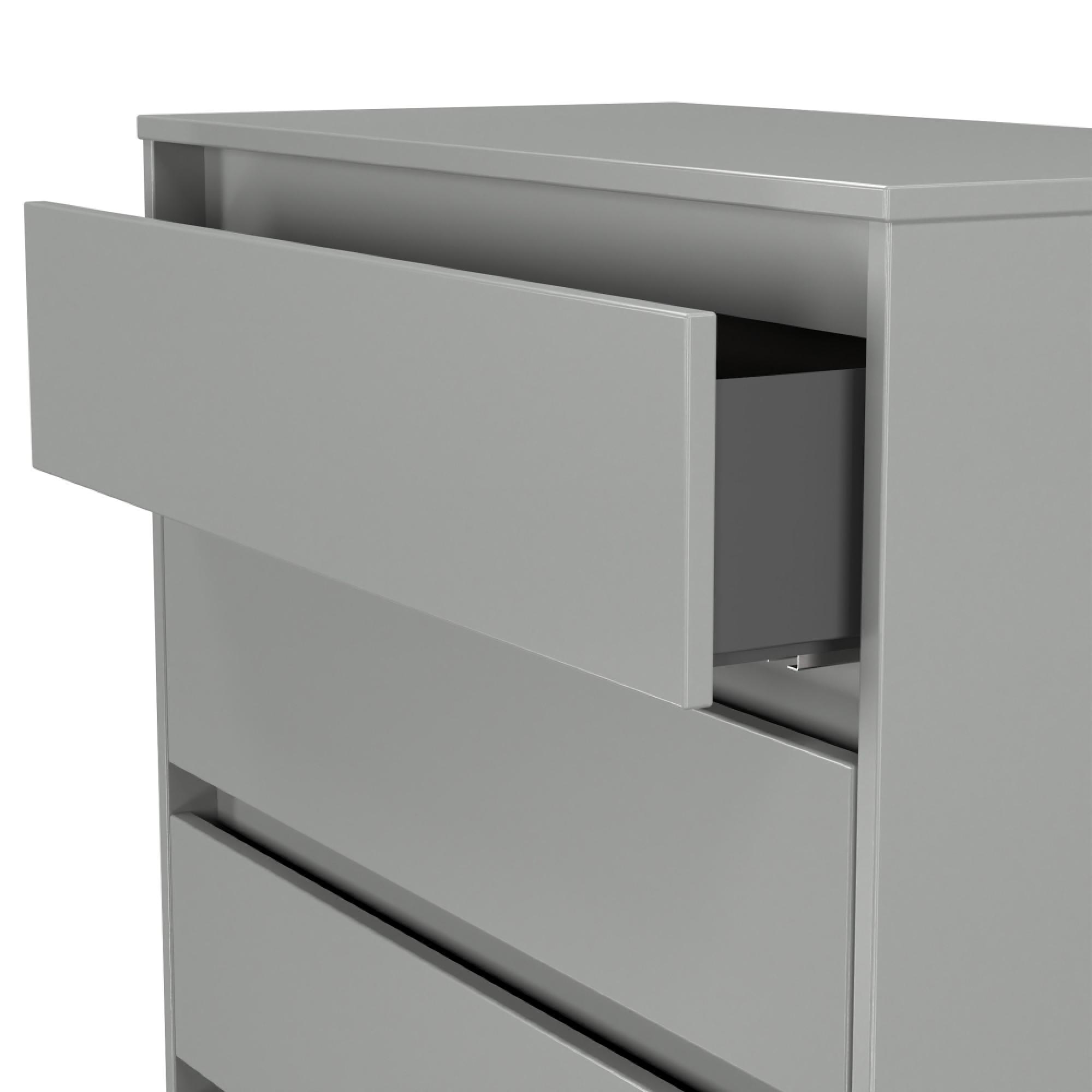 Leona Chest - 4 Drawer - Dusk Grey