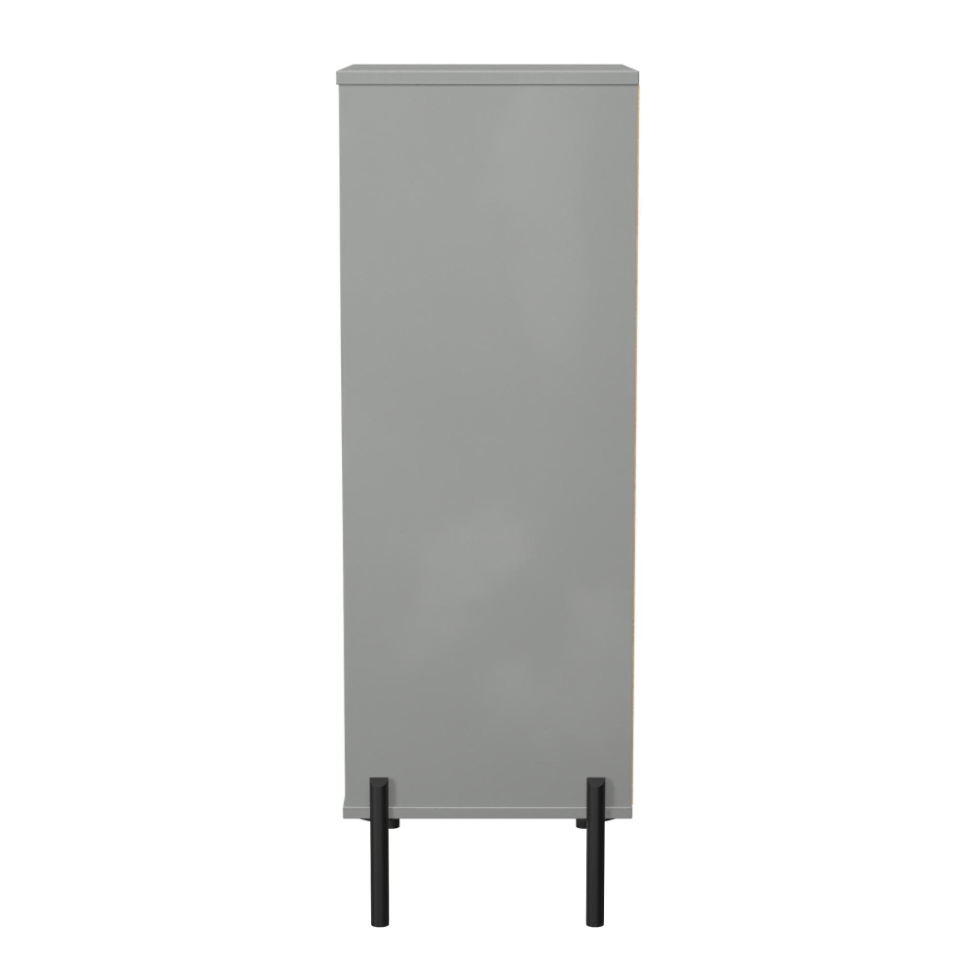 Leona Chest - 5 Drawer - Narrow - Dusk Grey