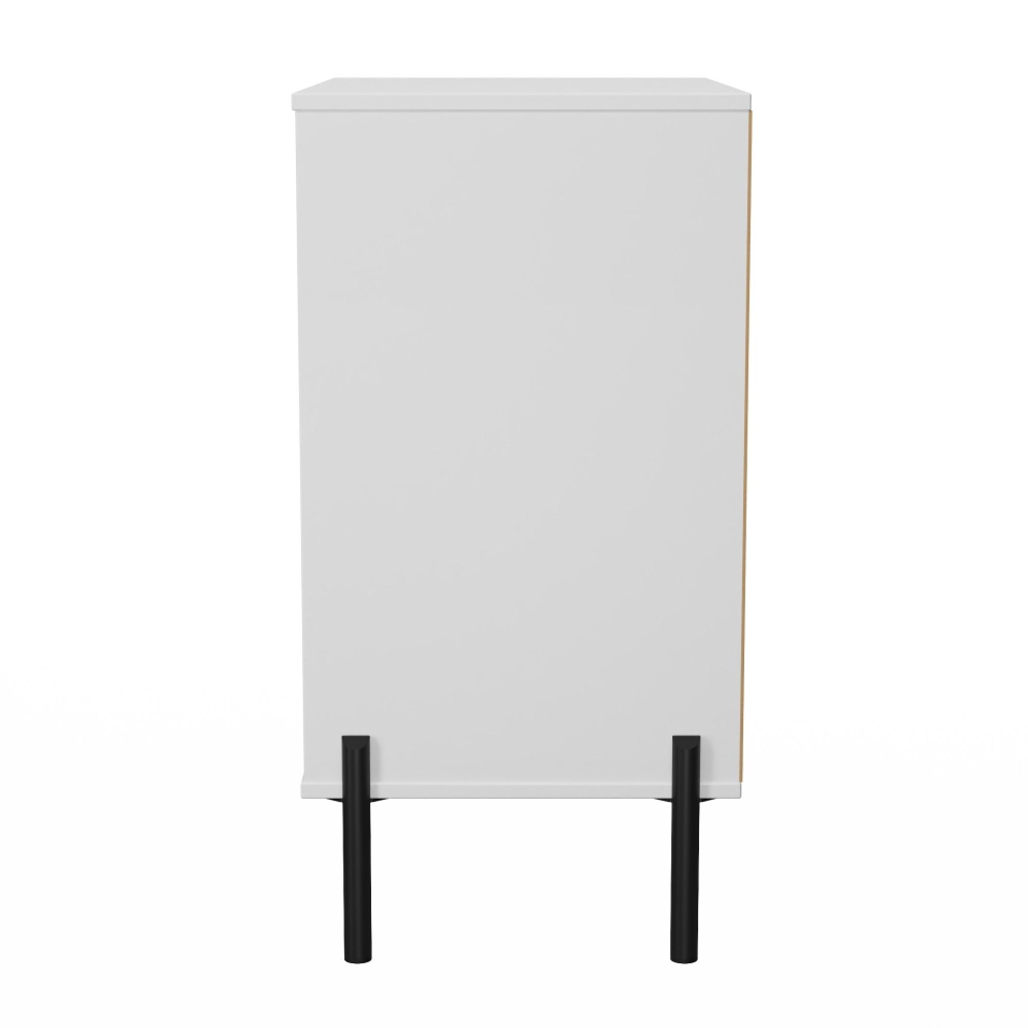 Leona Chest - 3 Drawer - Midi - White Matt