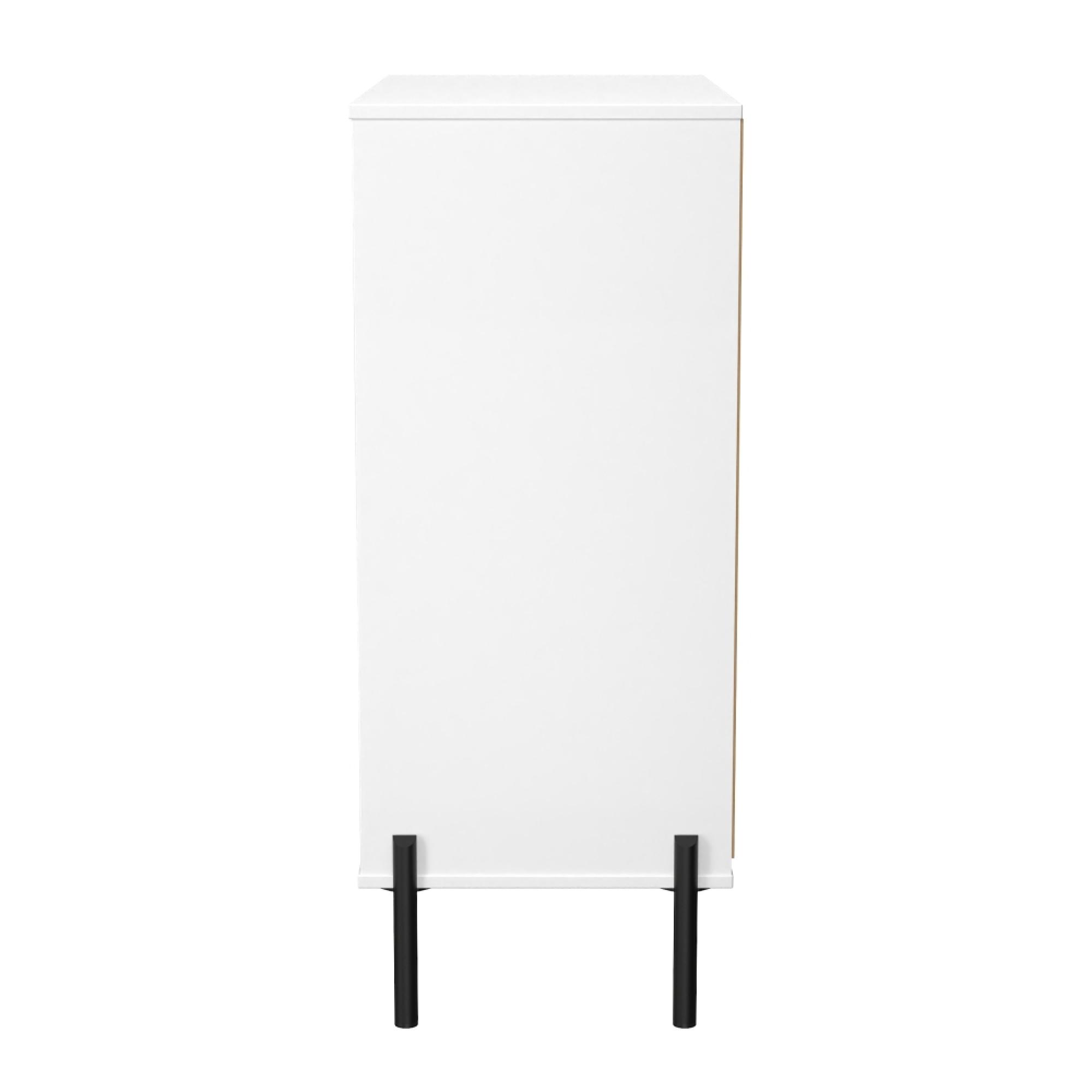 Leona Chest - 4 Drawer - White Matt