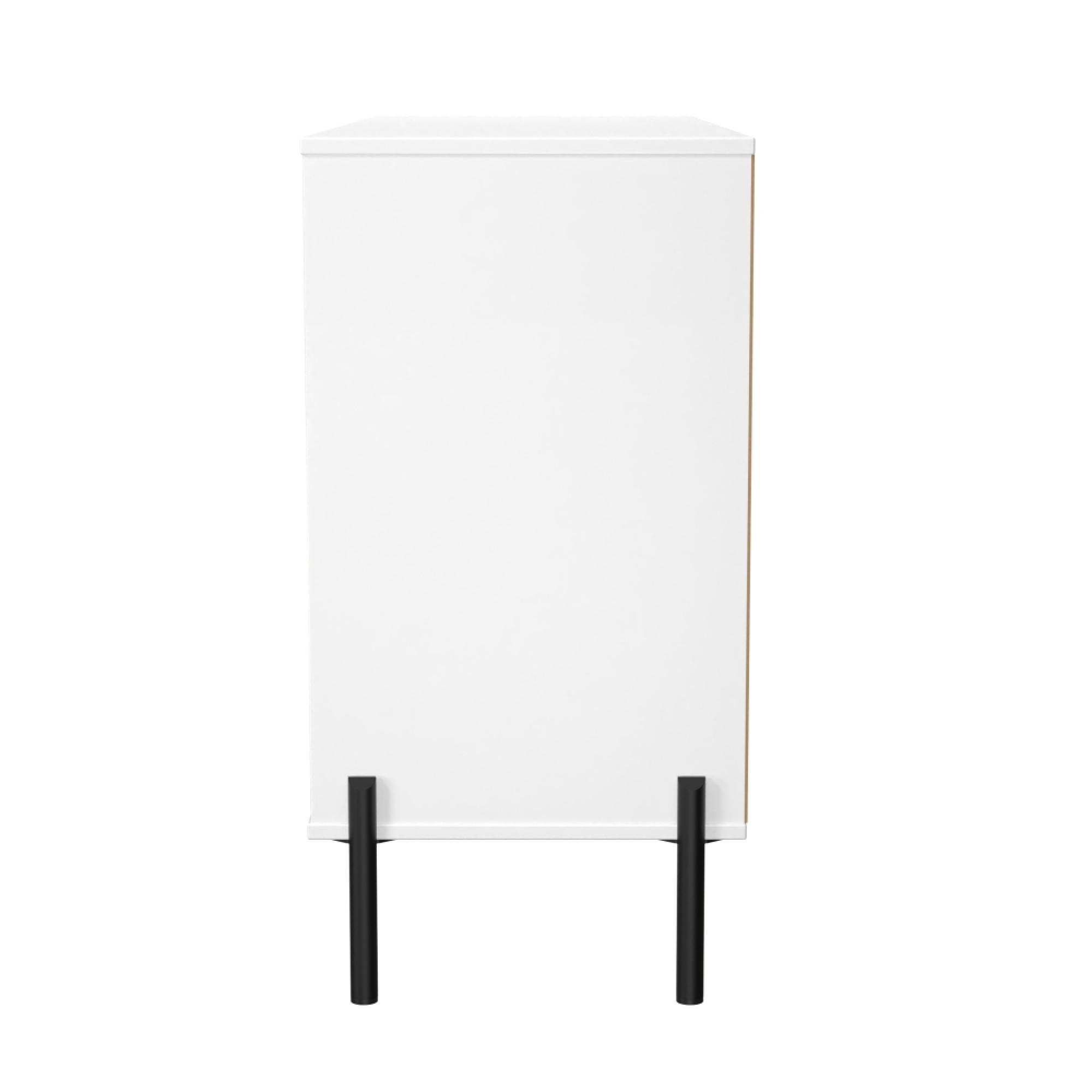 Leona Chest - 6 Drawer - Midi - White Matt