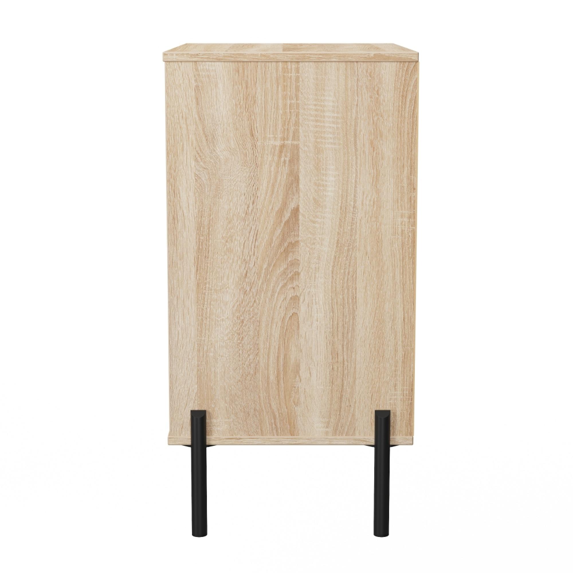 Leona Chest - 3 Drawer - Midi - Bardolino Oak