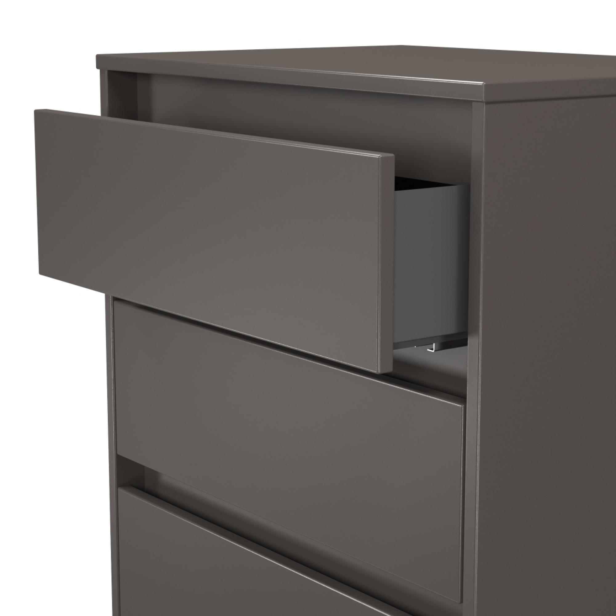 Leona Chest - 3 Drawer - Midi - Graphite
