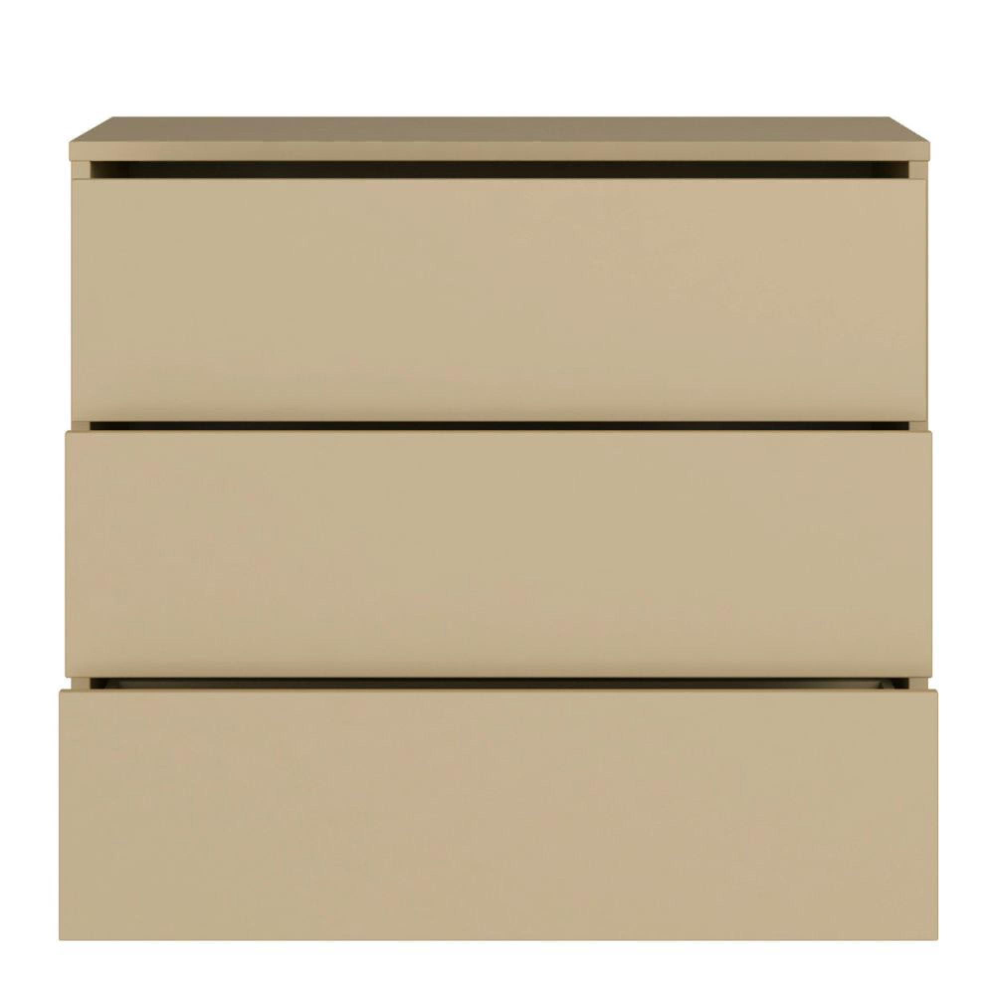 Alice Springs Chest - 3 Drawer - Butter Yellow