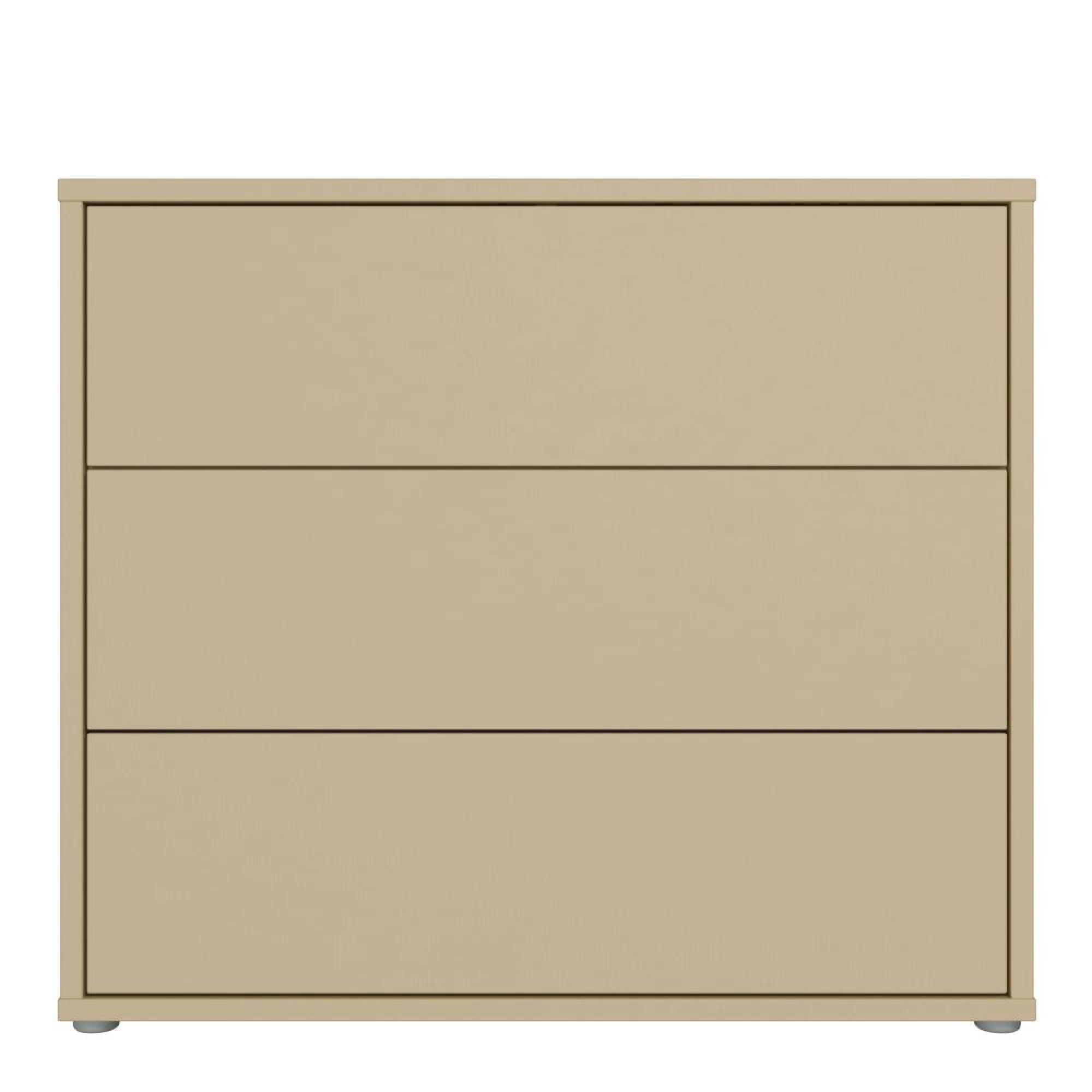 Alice Springs Chest - 3 Drawer - Butter Yellow