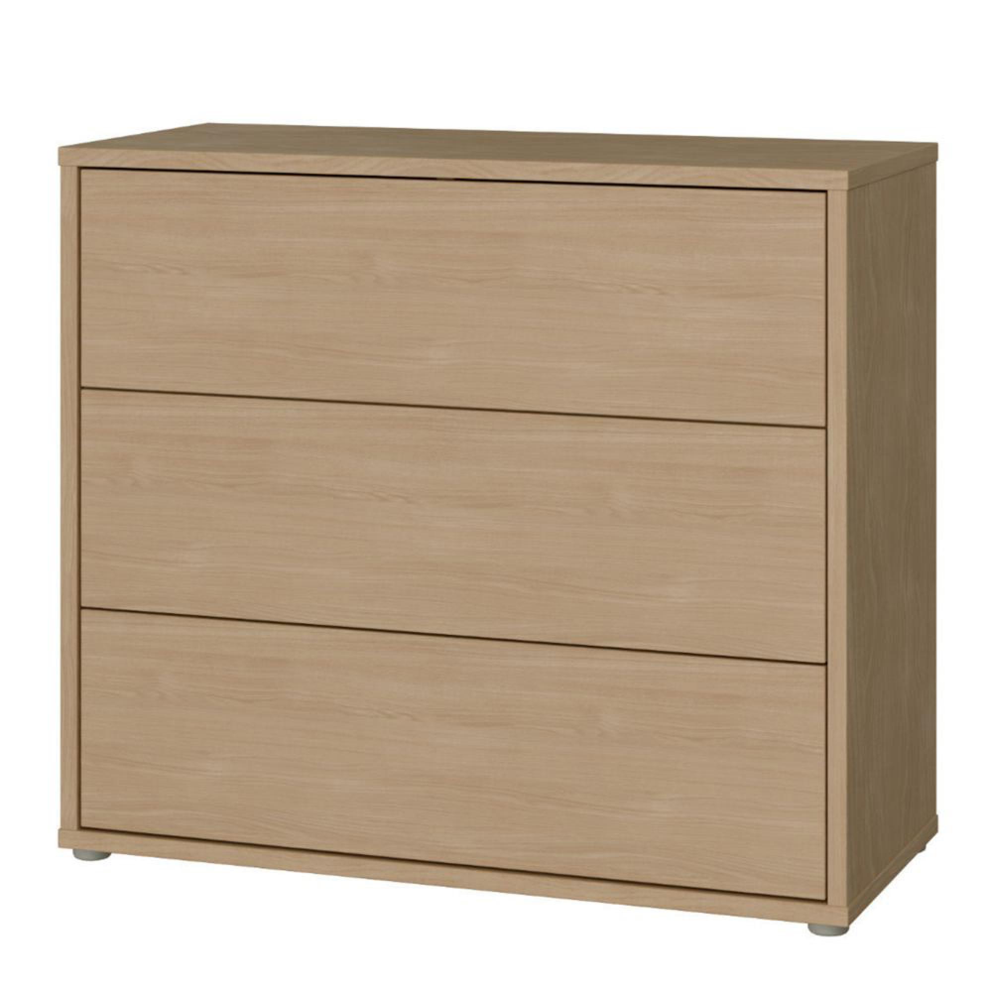 Alice Springs Chest - 3 Drawer - Elegancia Oak