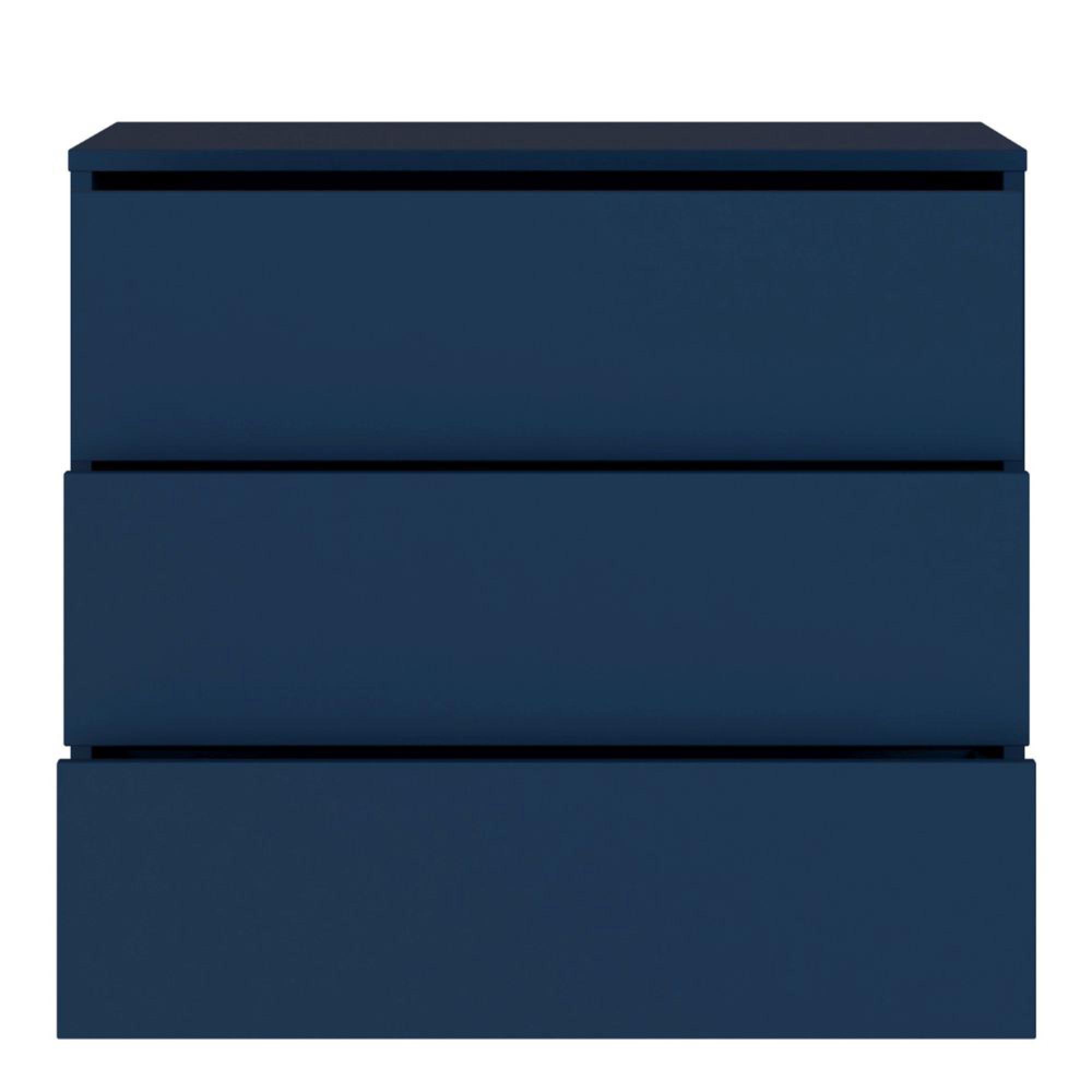 Alice Springs Chest - 3 Drawer - Night Blue