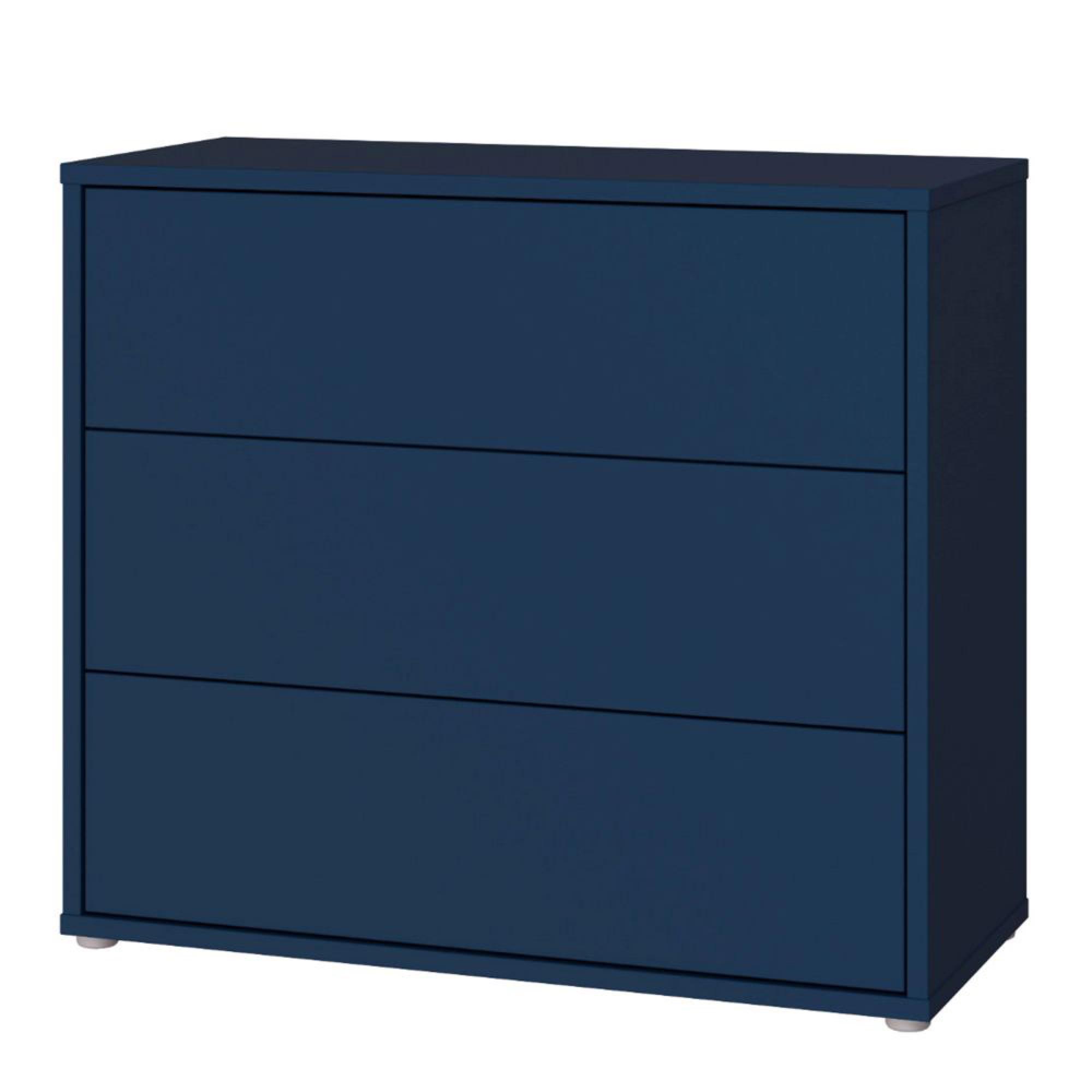 Alice Springs Chest - 3 Drawer - Night Blue