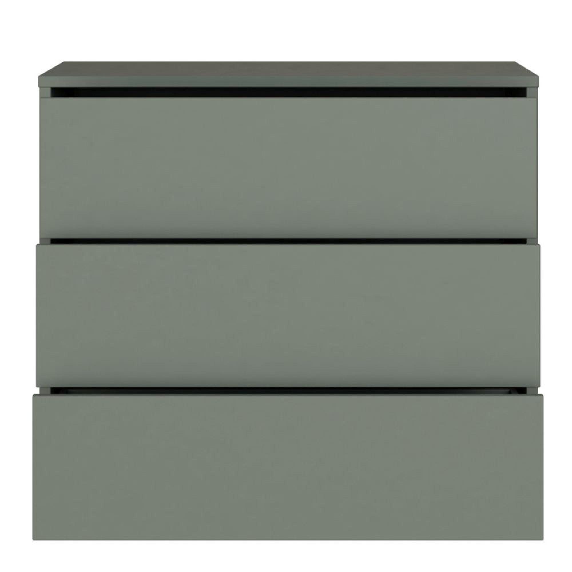 Alice Springs Chest - 3 Drawer - Sage Green