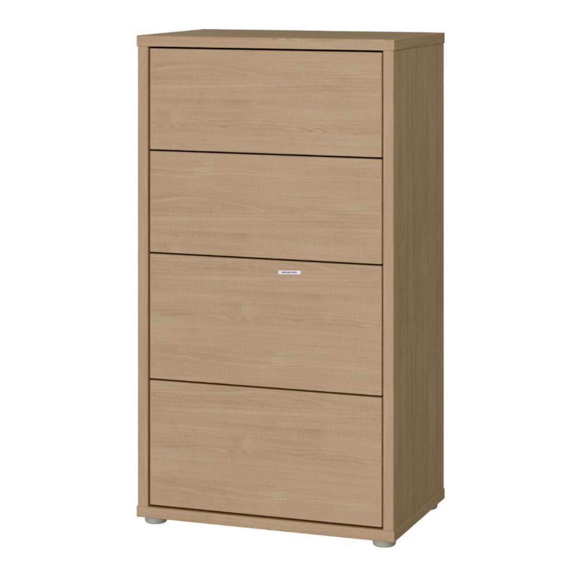 Alice Springs Chest - 4 Drawer - Tall - Elegancia Oak
