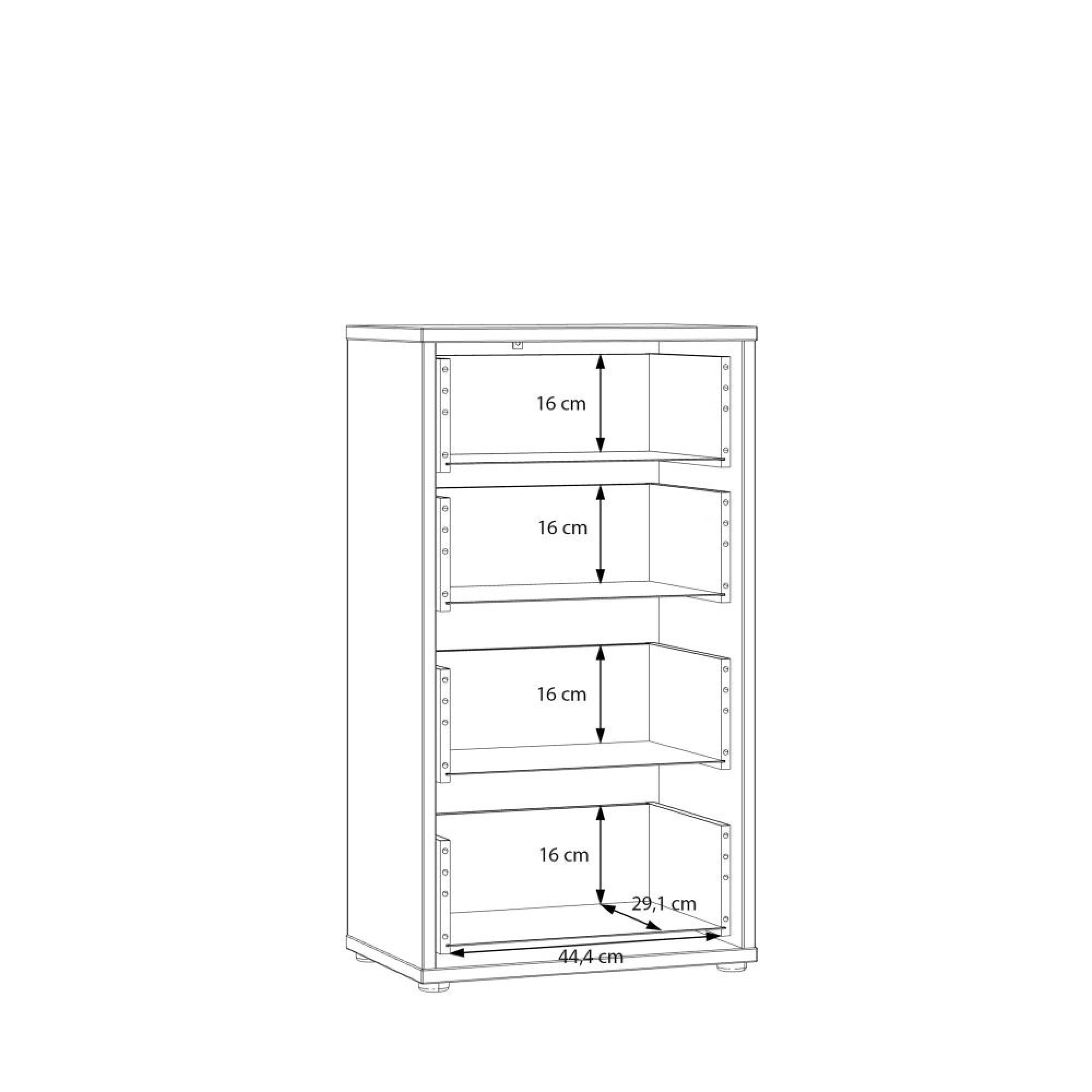 Alice Springs Chest - 4 Drawer - Tall - Sage Green