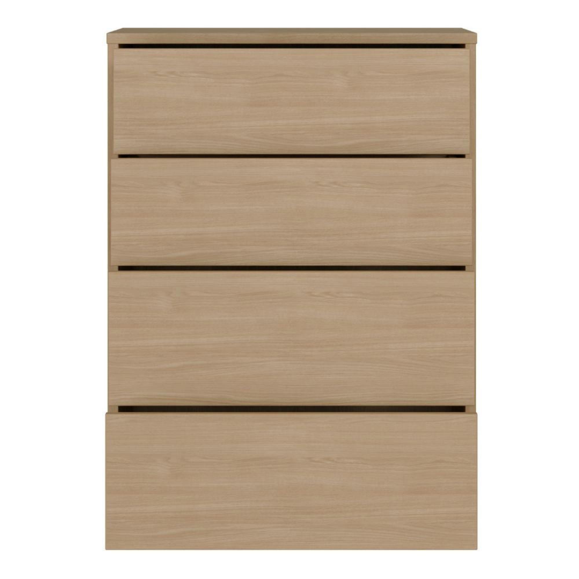 Alice Springs Chest - 4 Drawer - Wide - Elegancia Oak