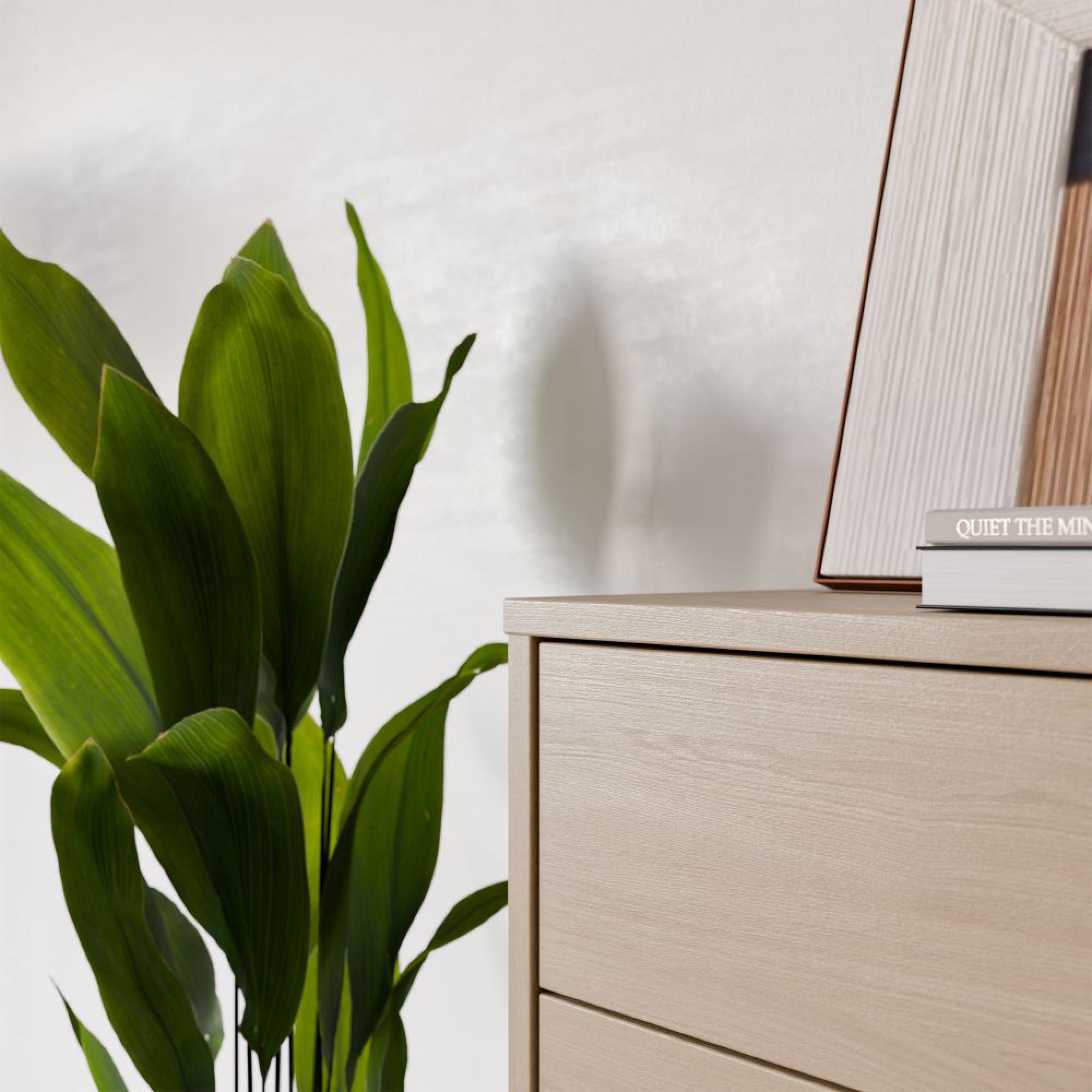 Alice Springs Chest - 4 Drawer - Wide - Elegancia Oak