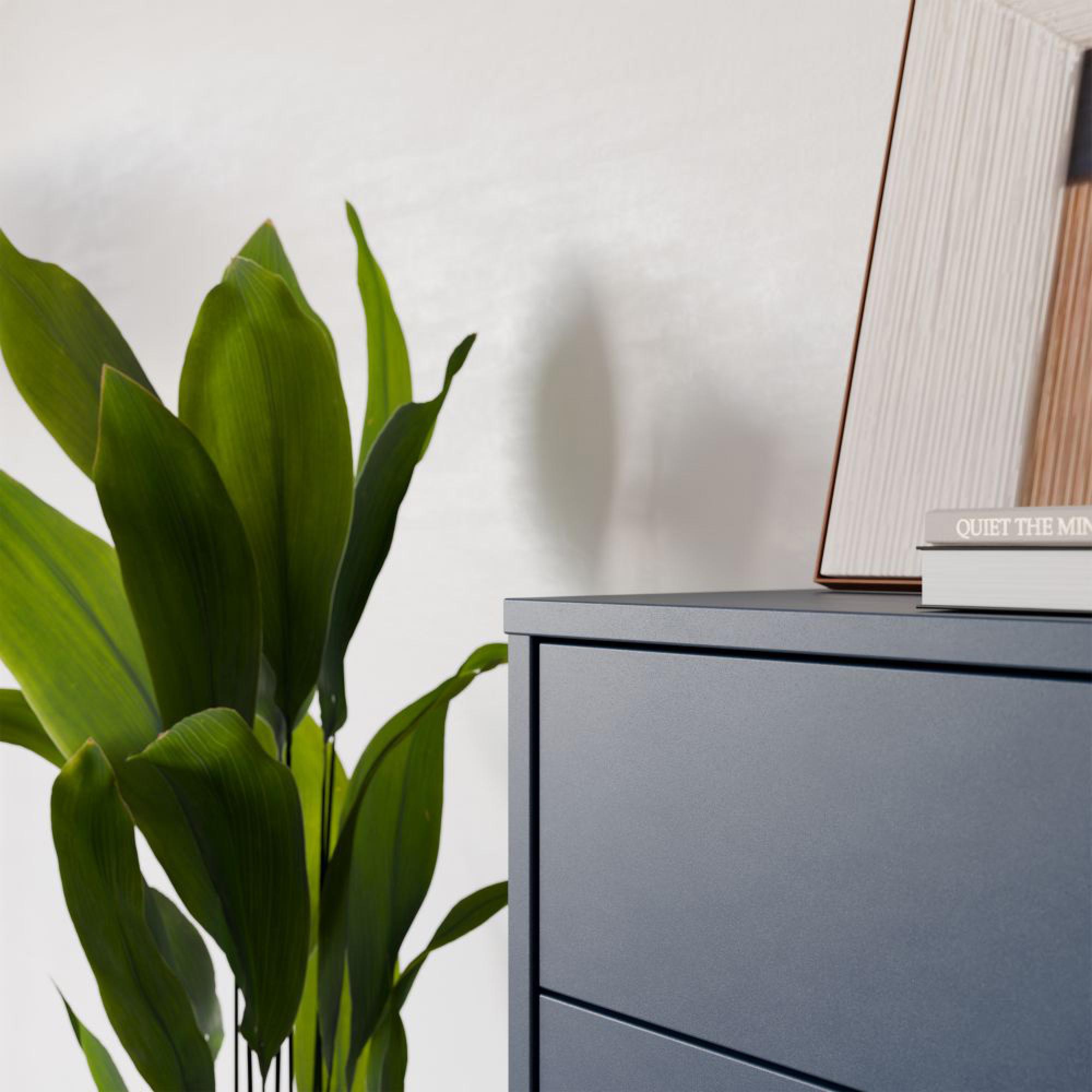 Alice Springs Chest - 4 Drawer - Wide - Night Blue