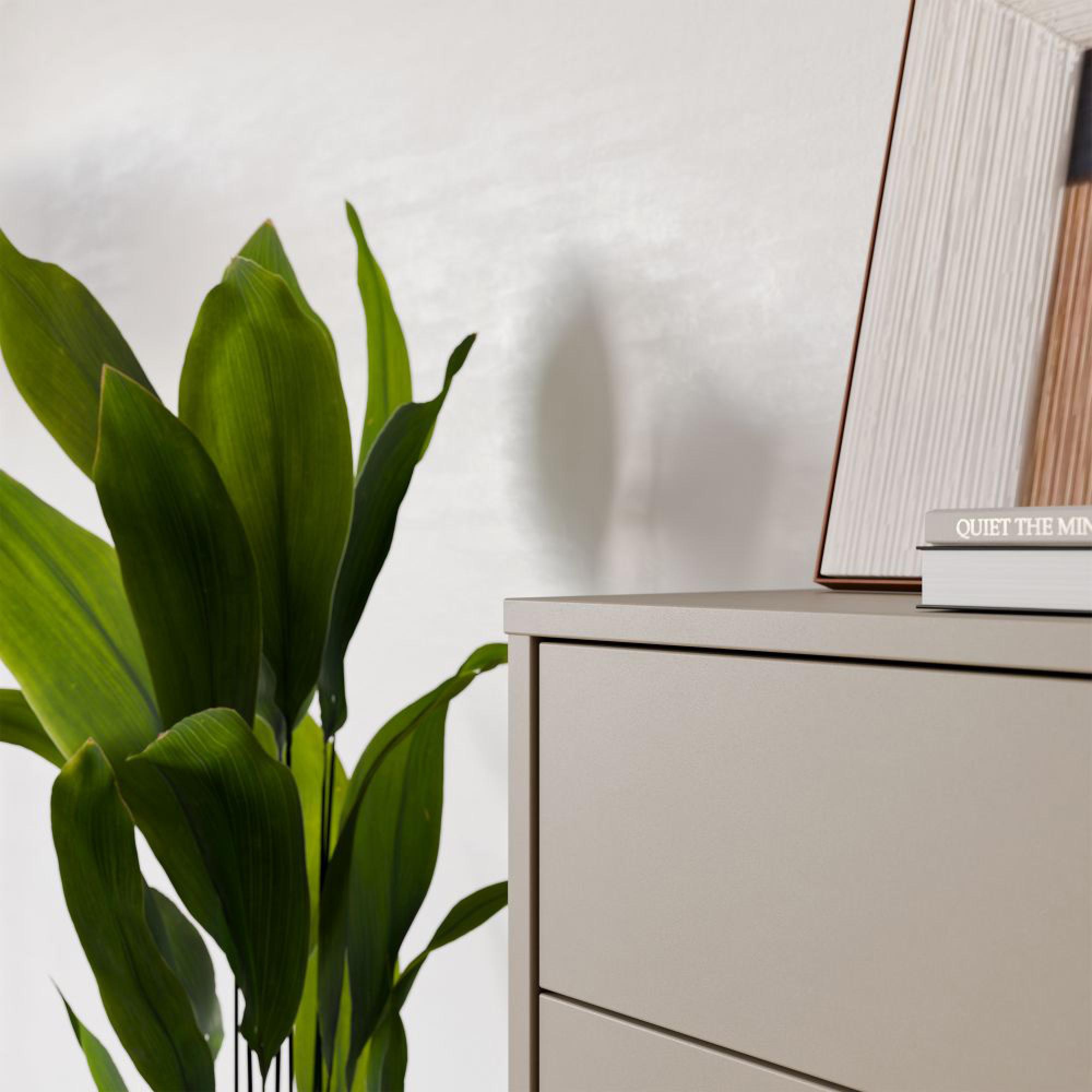 Alice Springs Chest - 4 Drawer - Wide - Taupe