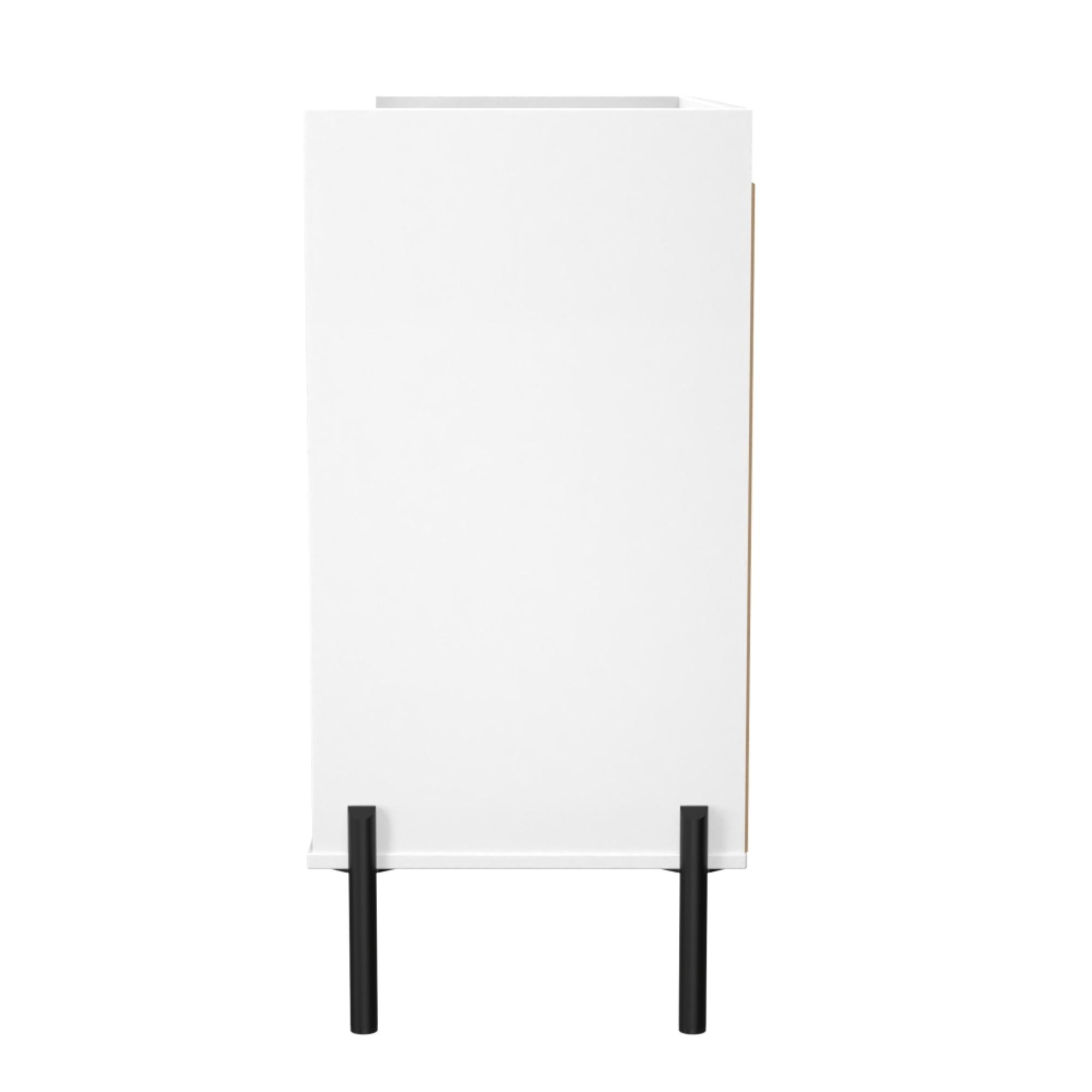 Osaka Chest - 6 Drawer - Midi - White Matt Fluted