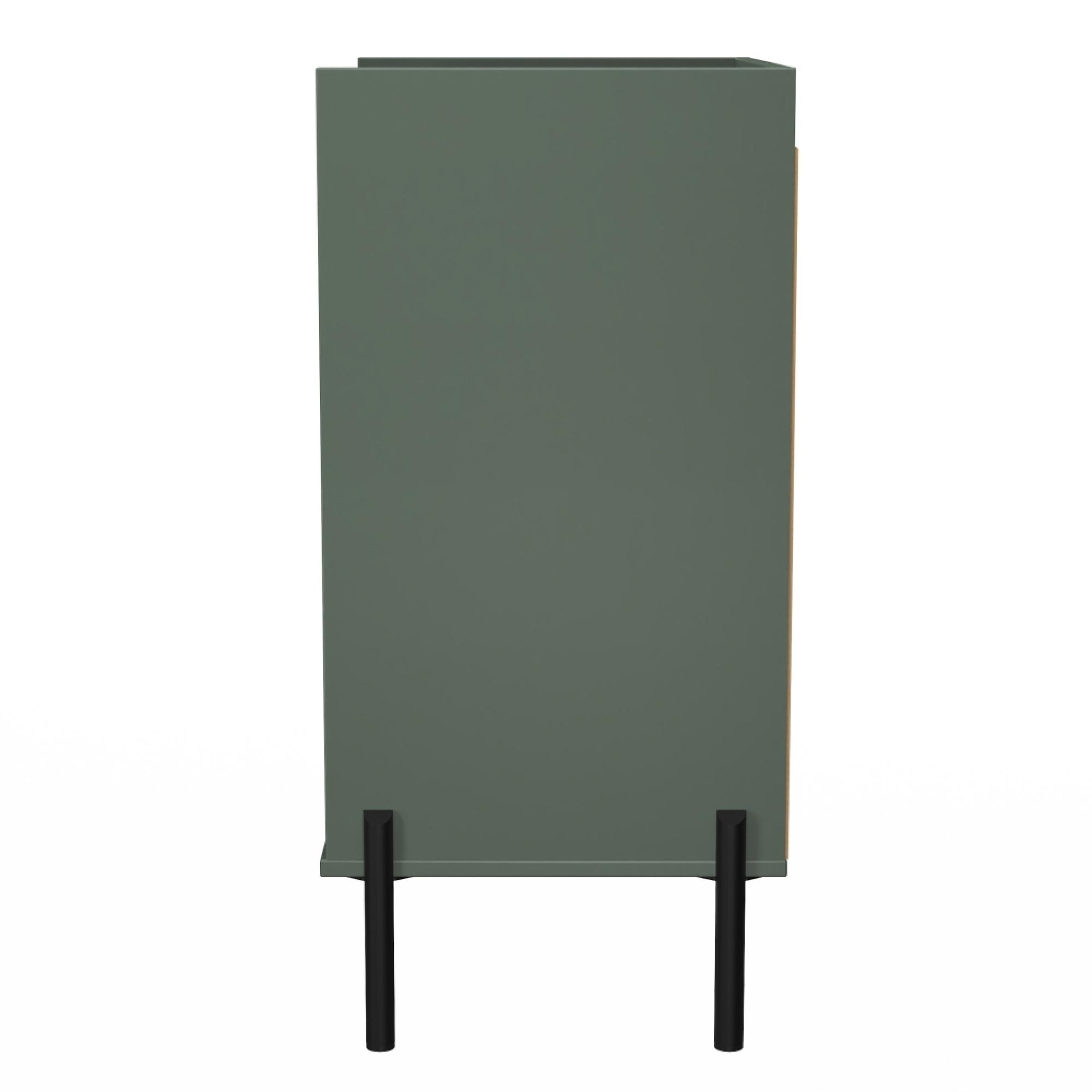 Osaka Chest - 3 Drawer - Midi - Reed Green Fluted